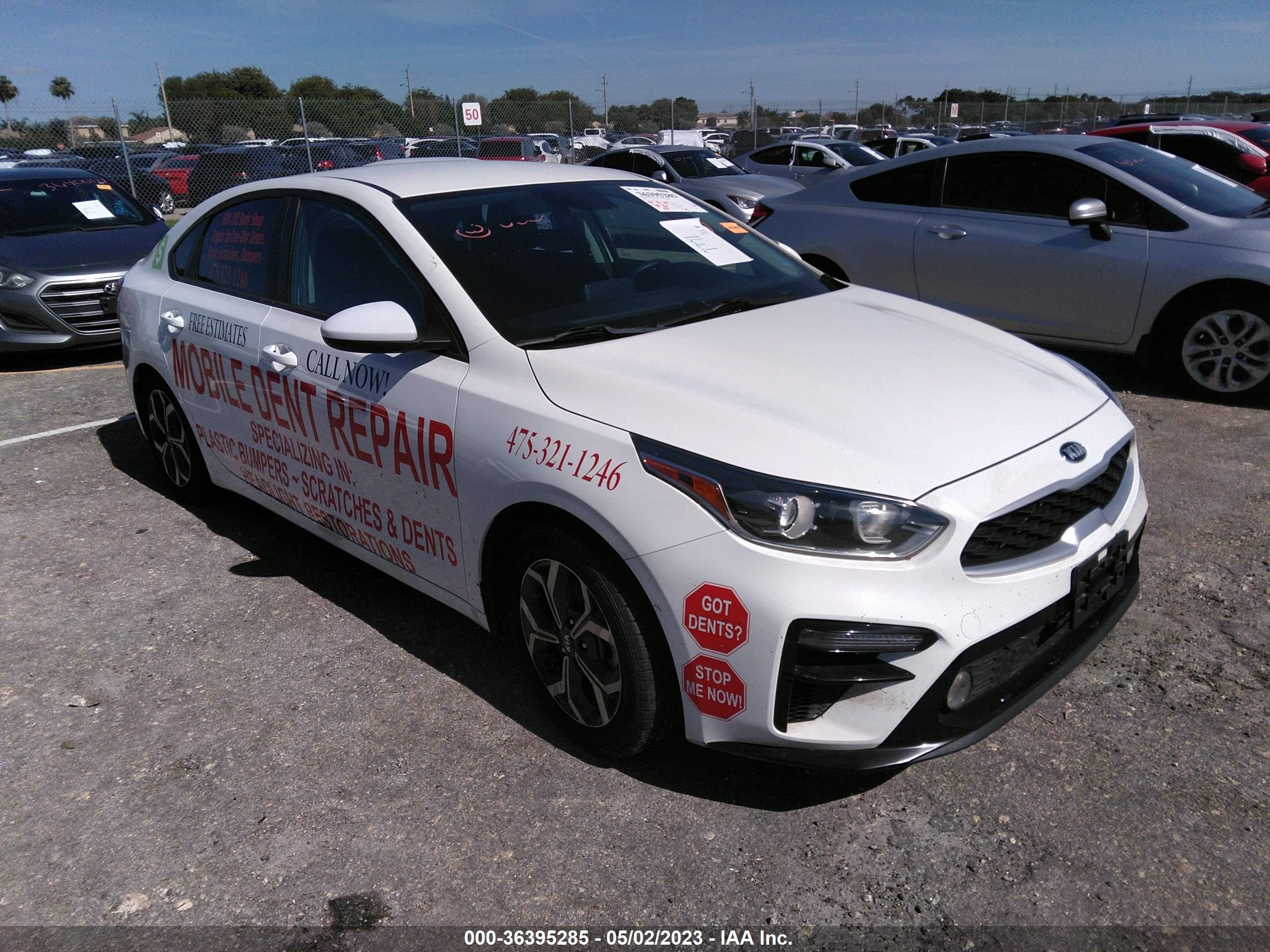 KIA FORTE 2020 3kpf24ad0le140977