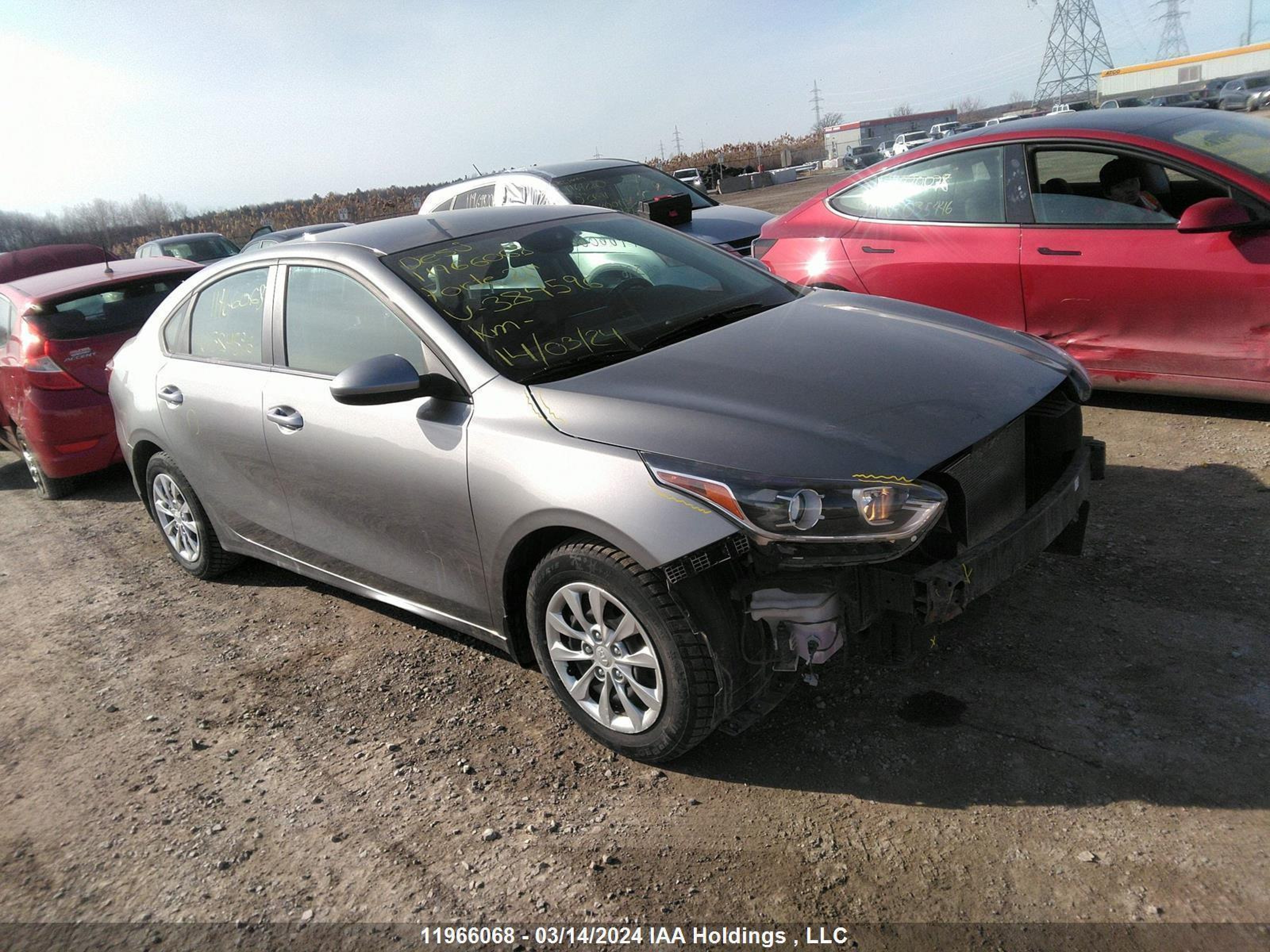 KIA FORTE 2021 3kpf24ad0me384596