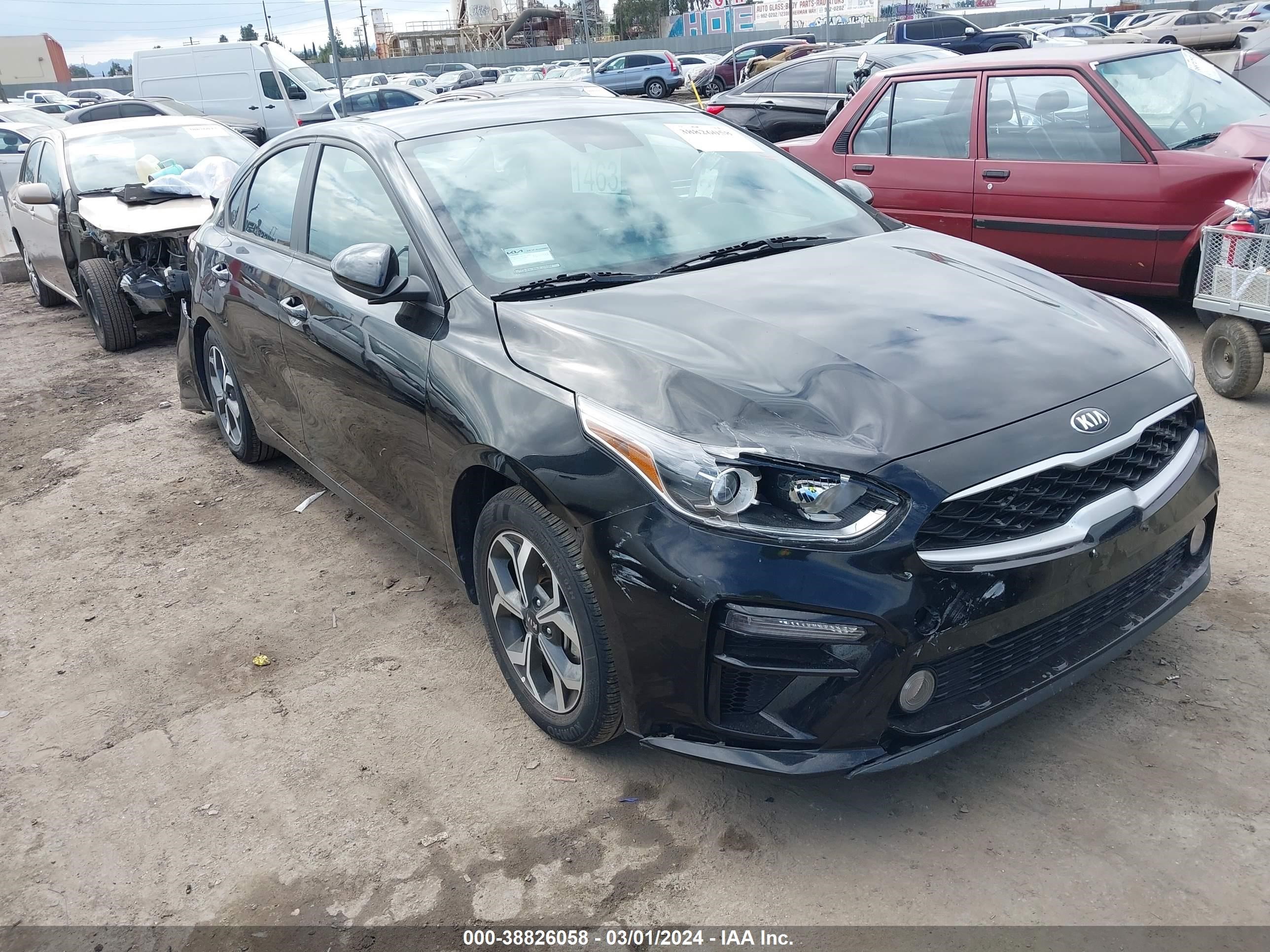 KIA FORTE 2021 3kpf24ad0me386428