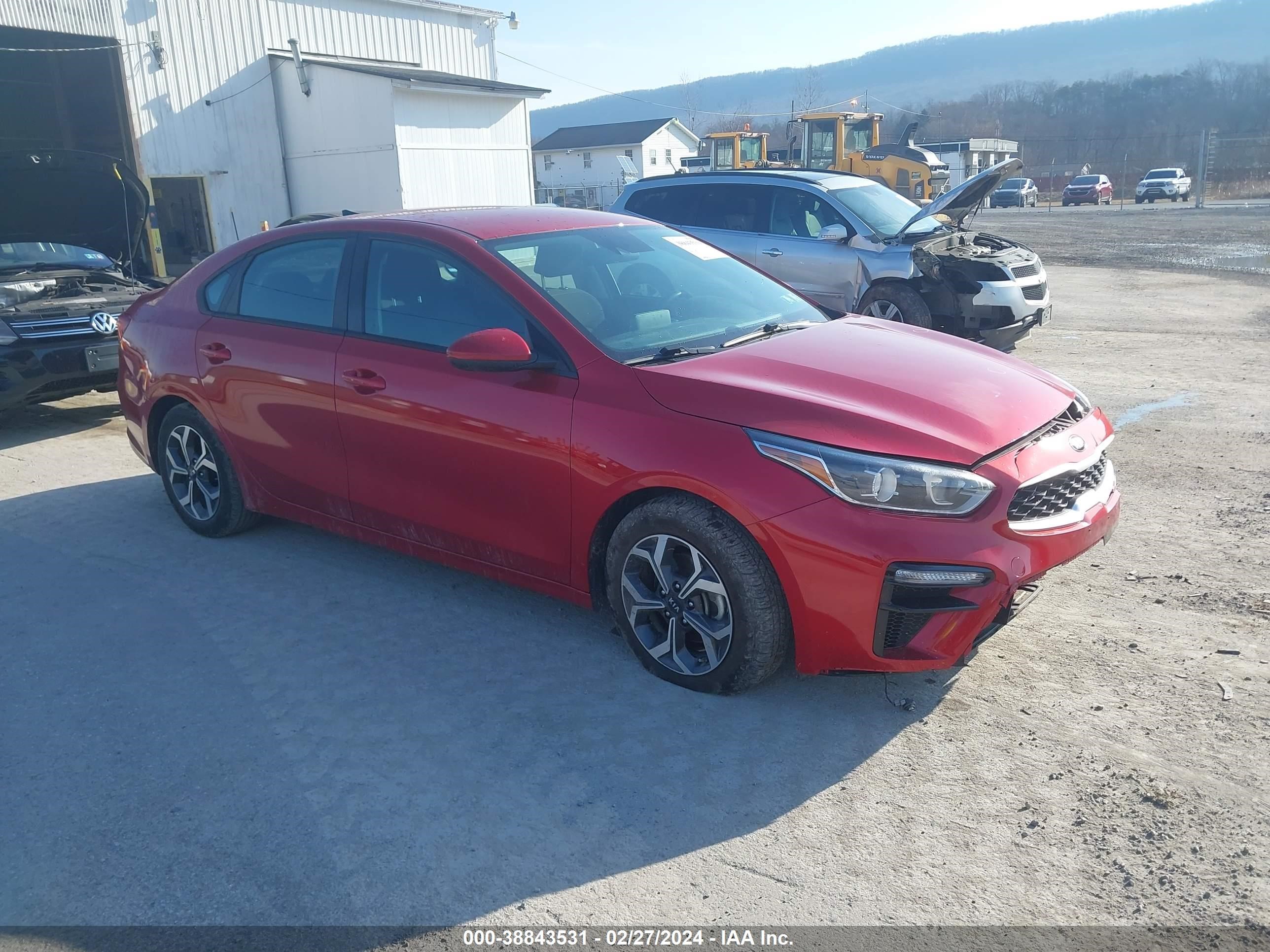 KIA FORTE 2020 3kpf24ad1le143855