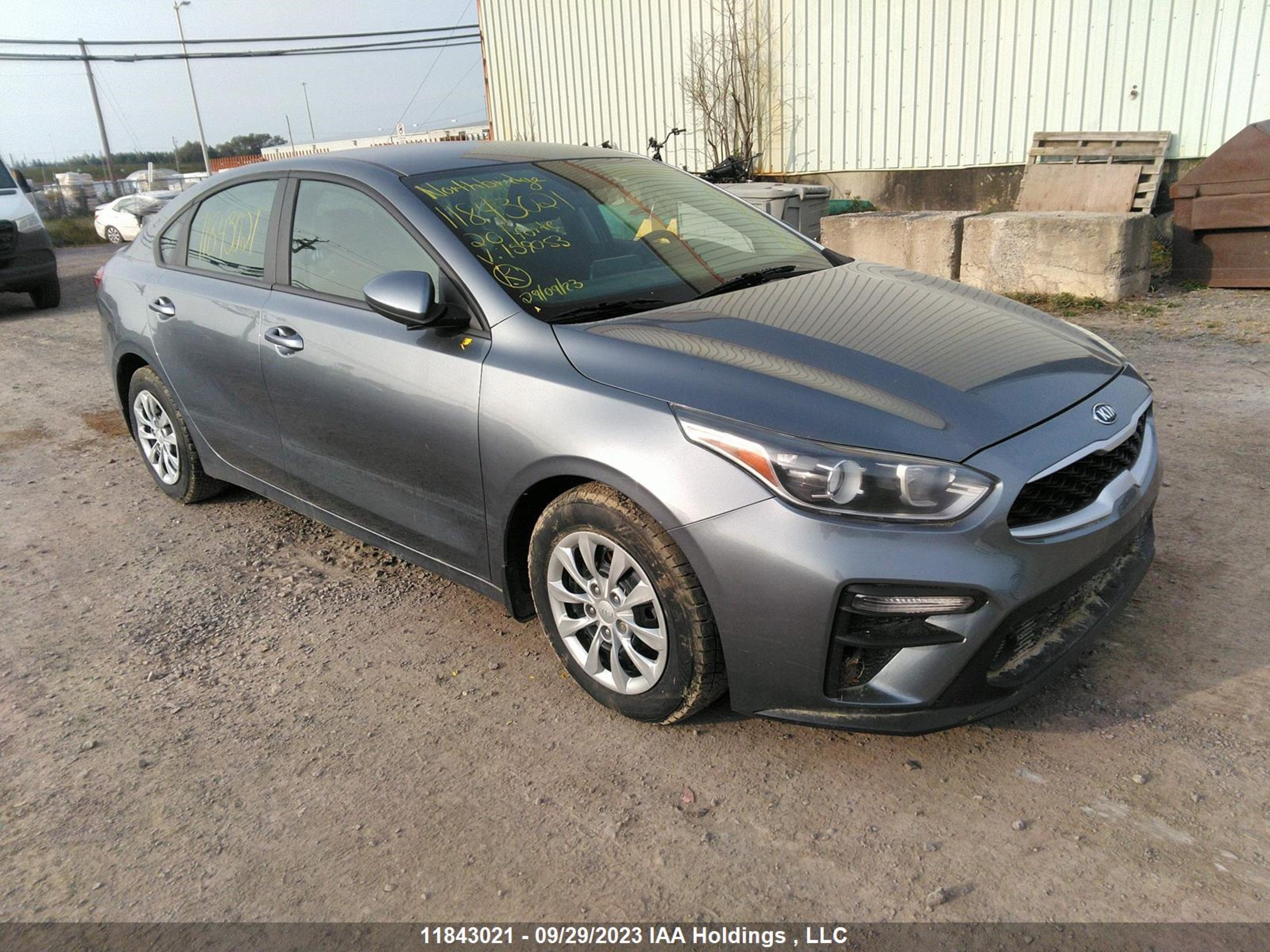 KIA FORTE 2020 3kpf24ad1le159053