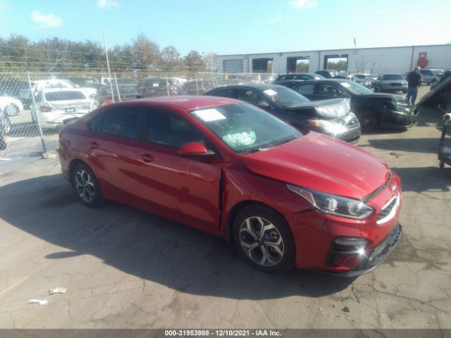 KIA FORTE 2020 3kpf24ad1le232194