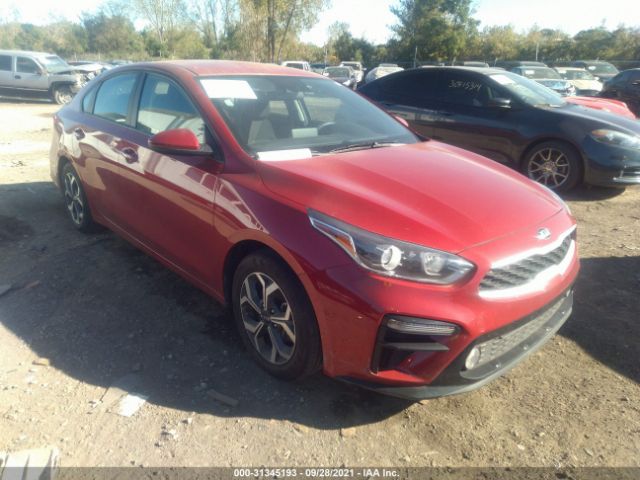 KIA FORTE 2020 3kpf24ad1le248010