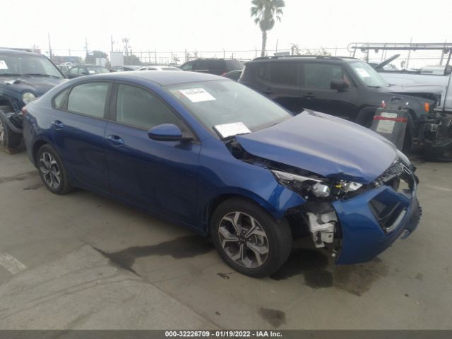 KIA FORTE 2020 3kpf24ad2le156291