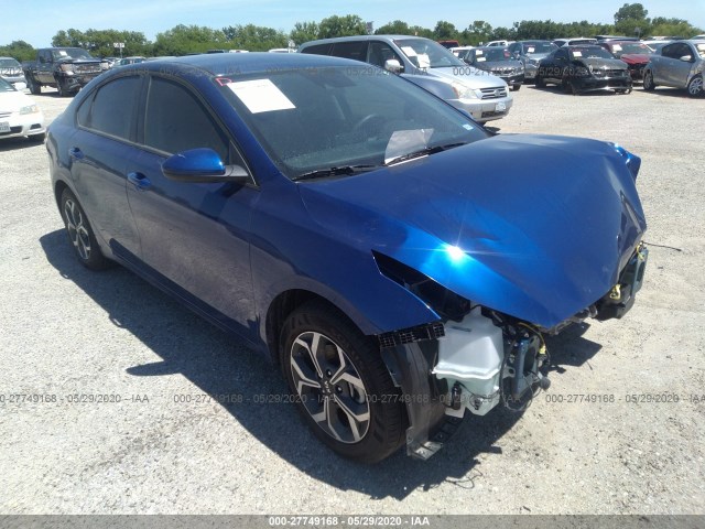 KIA FORTE 2020 3kpf24ad2le192742