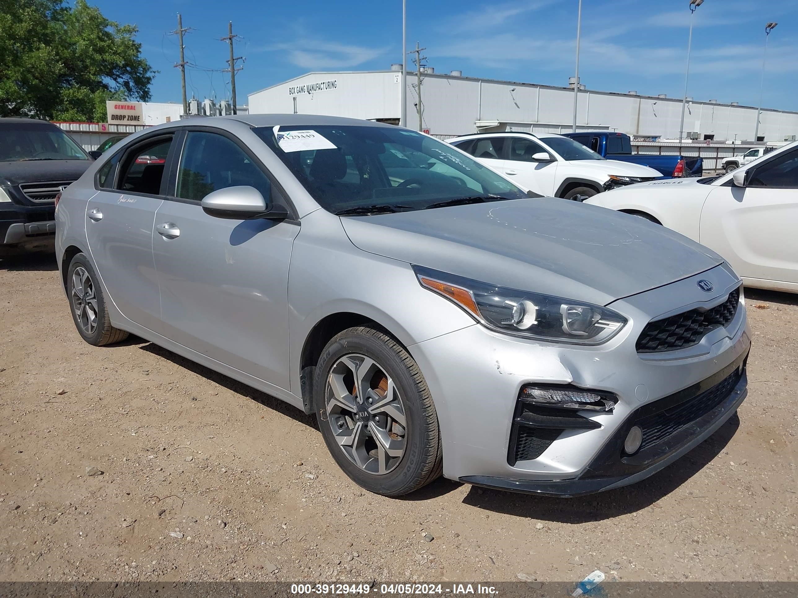 KIA FORTE 2021 3kpf24ad2me334279