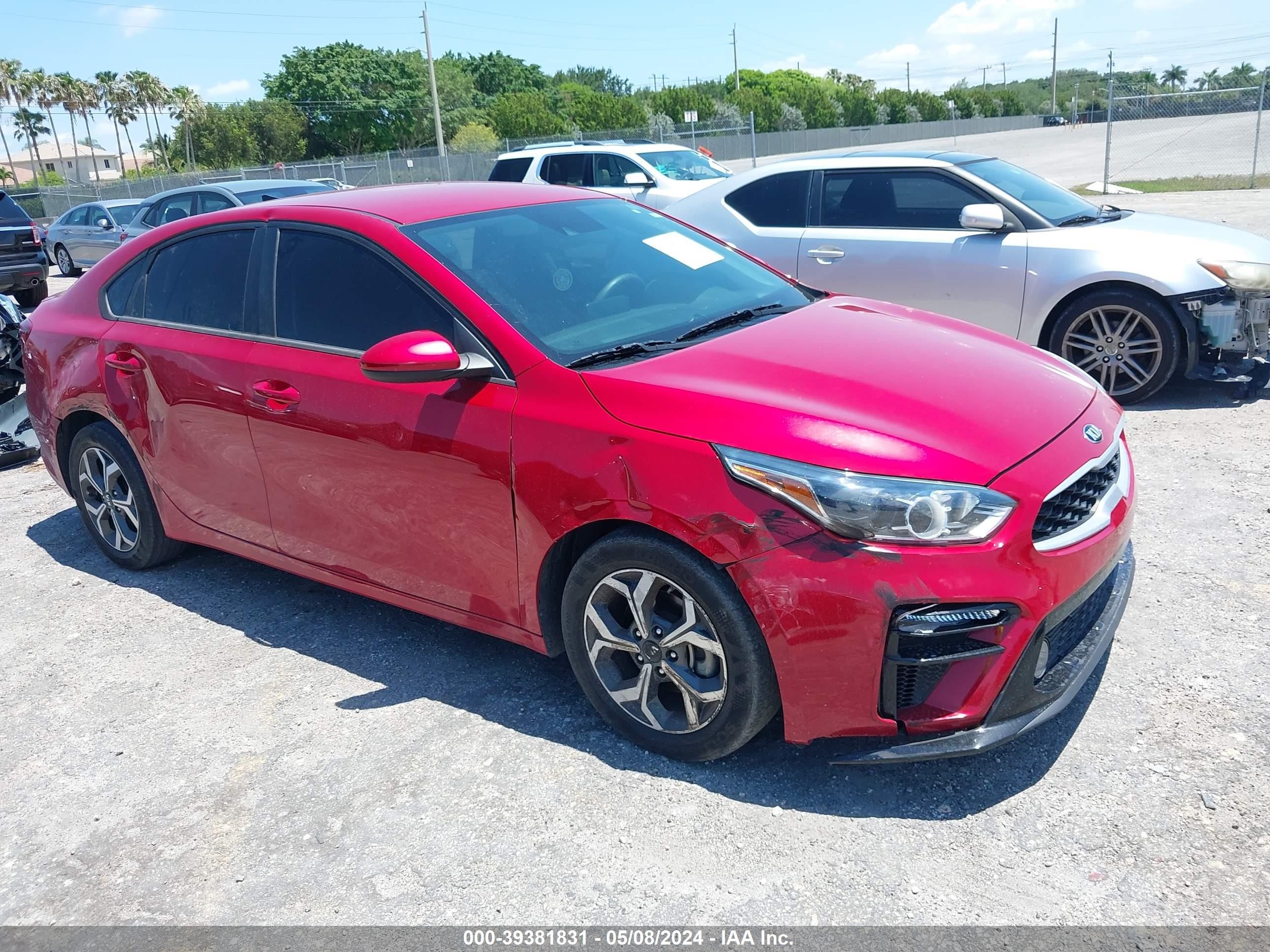 KIA FORTE 2021 3kpf24ad2me358954