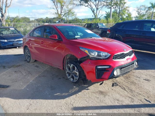 KIA FORTE 2019 3kpf24ad3ke067103