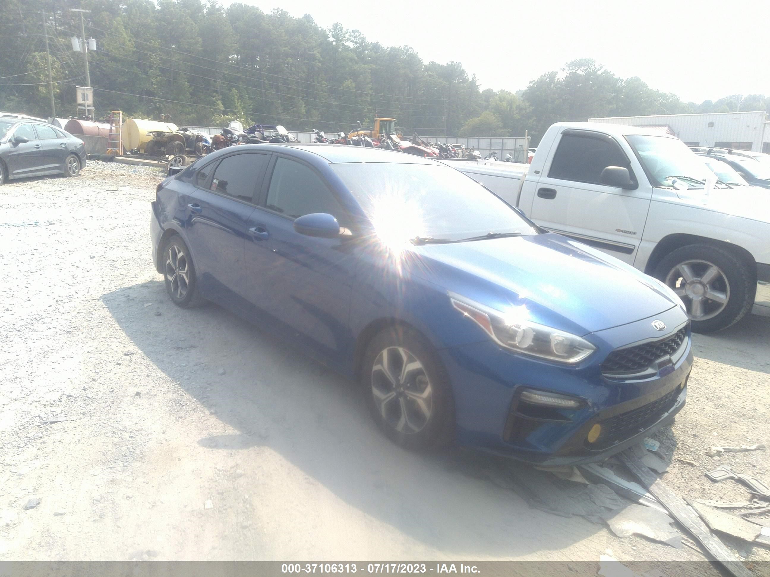 KIA FORTE 2020 3kpf24ad3le171513