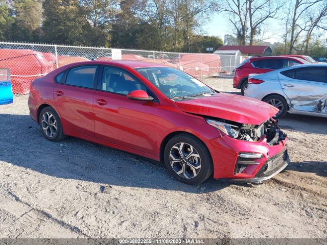 KIA FORTE 2020 3kpf24ad3le186433