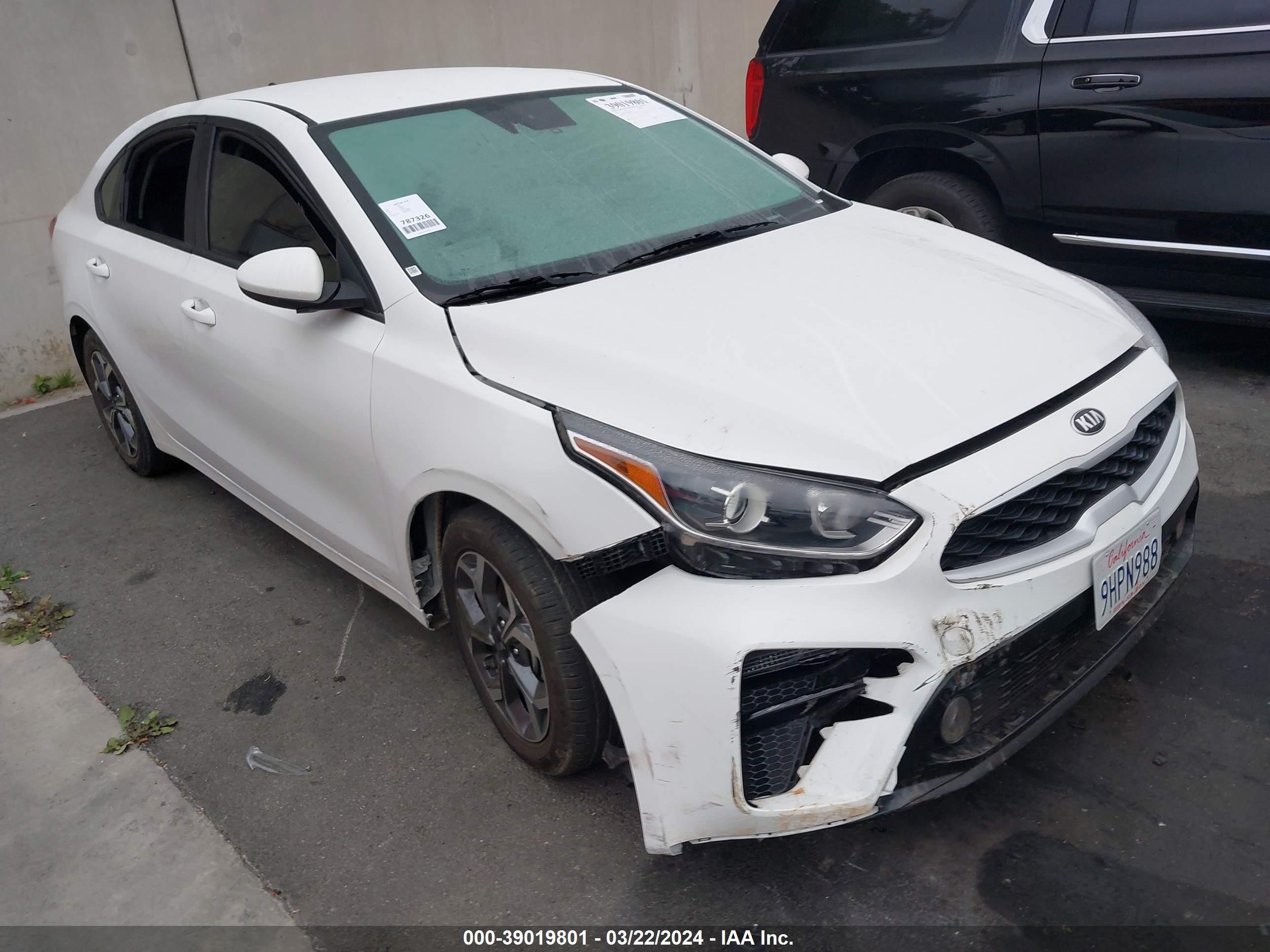 KIA FORTE 2021 3kpf24ad3me338776