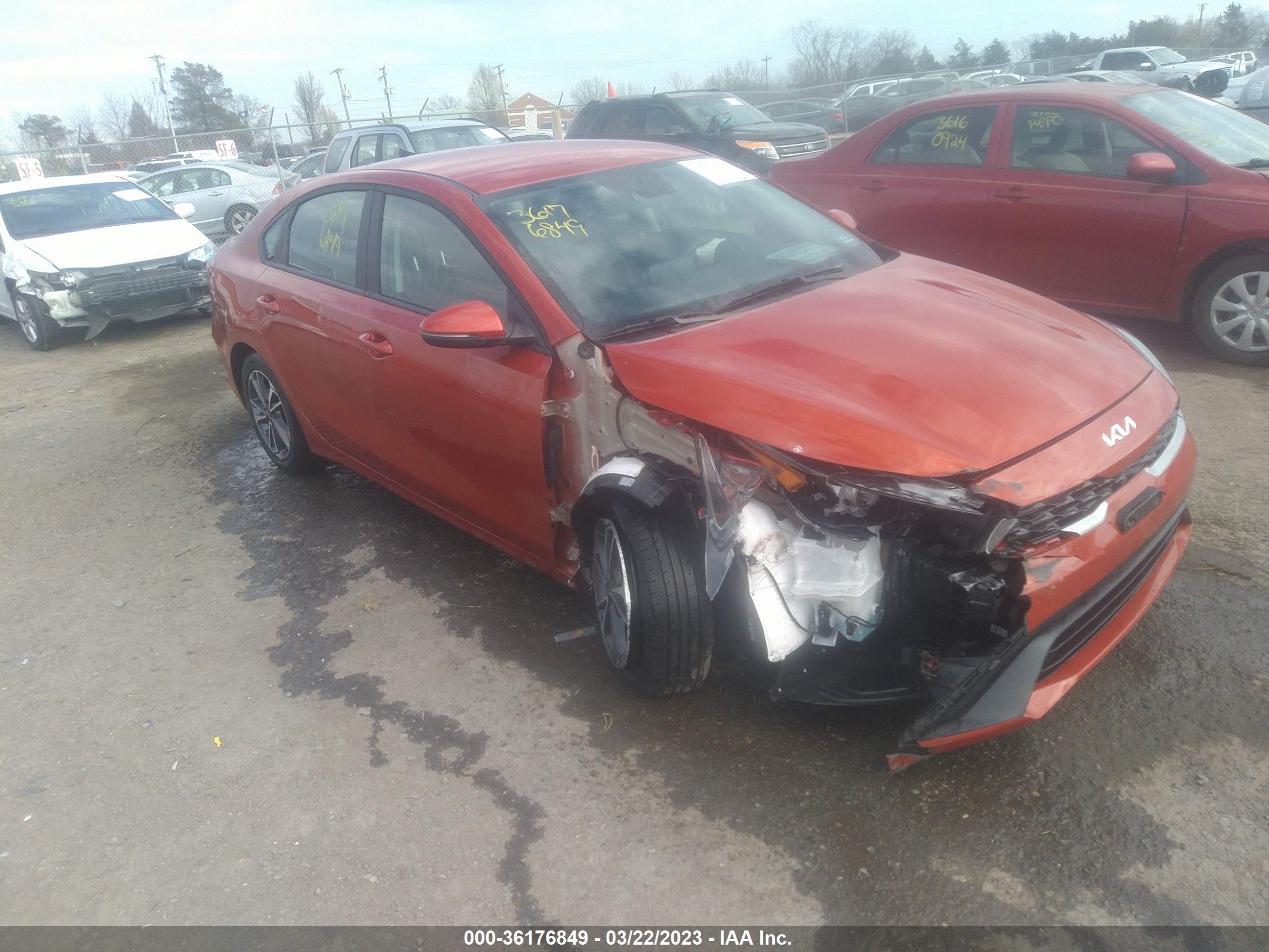 KIA FORTE 2022 3kpf24ad3ne477761