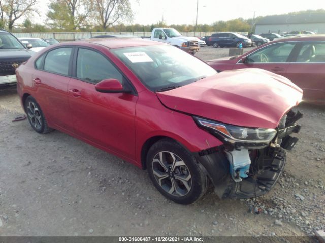 KIA FORTE 2019 3kpf24ad4ke138289