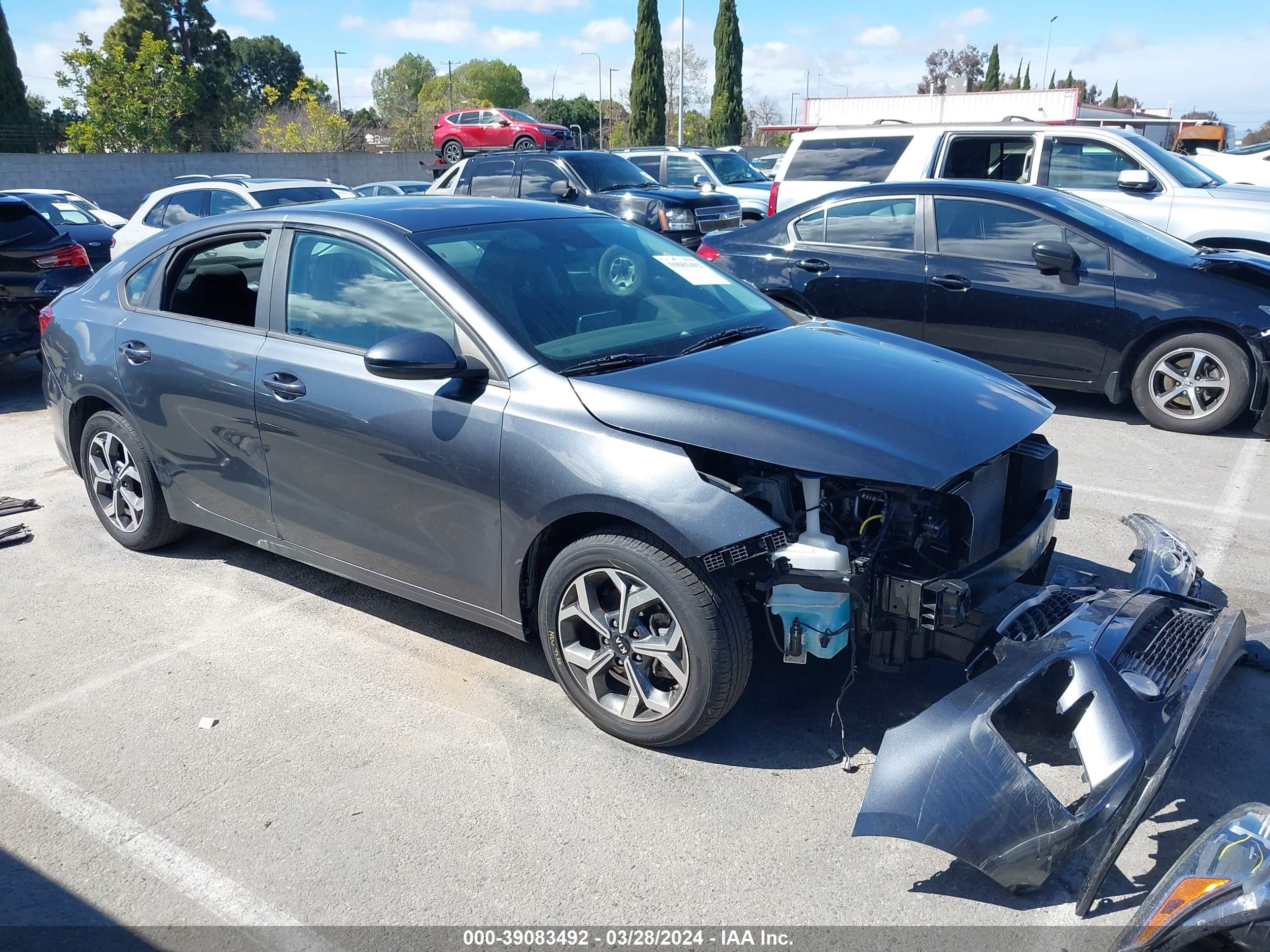 KIA FORTE 2020 3kpf24ad4le192483