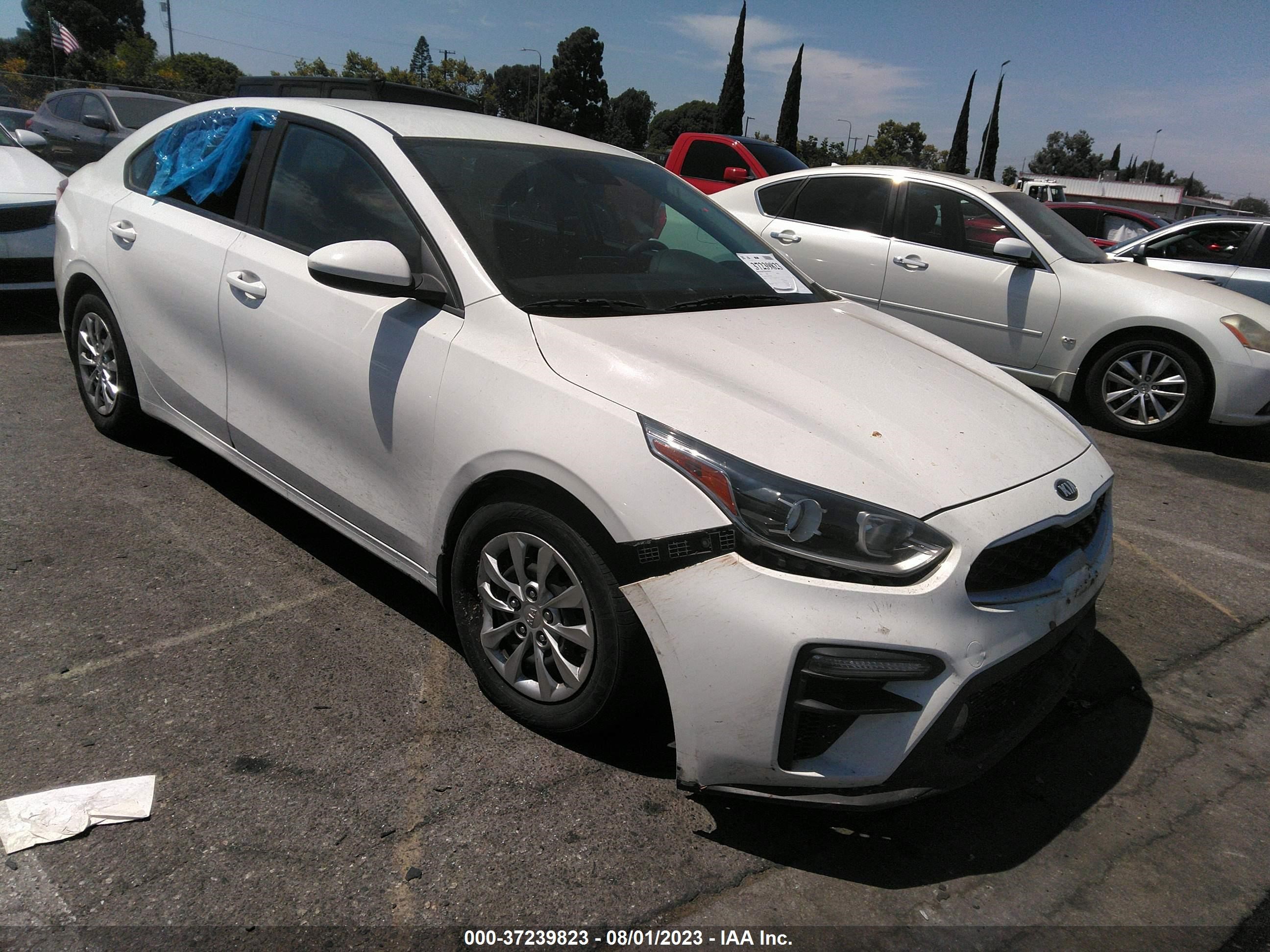 KIA FORTE 2020 3kpf24ad4le193018