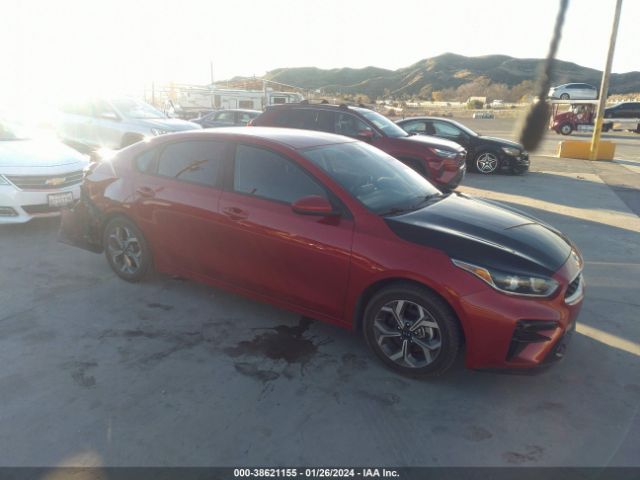 KIA FORTE 2020 3kpf24ad5le150081