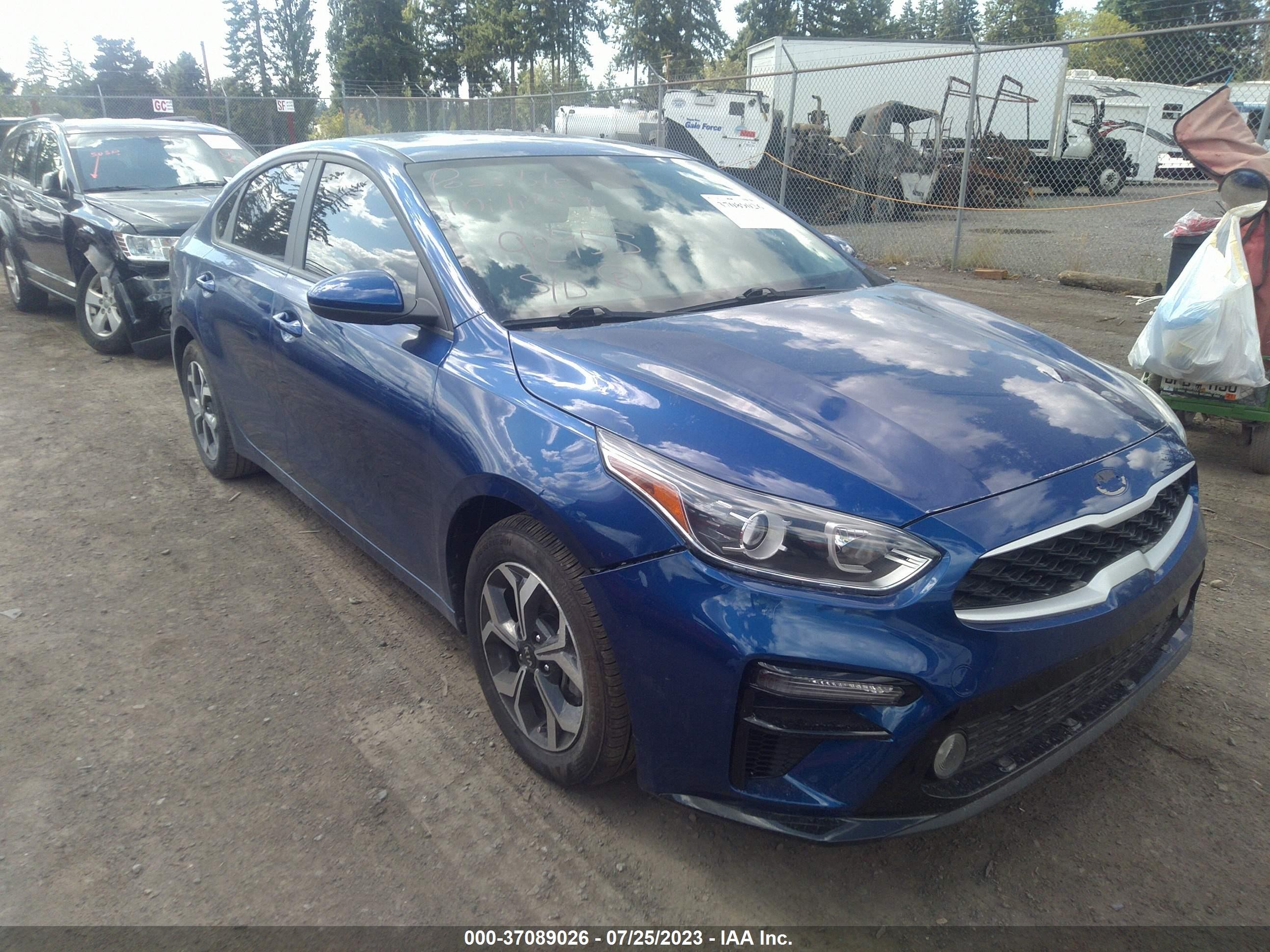 KIA FORTE 2021 3kpf24ad5me267712