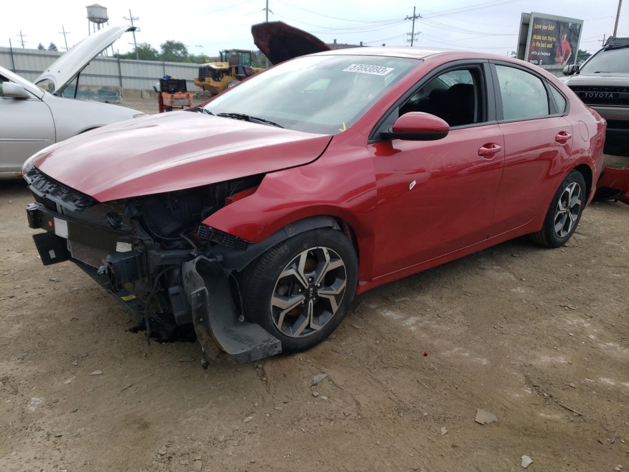 KIA FORTE 2021 3kpf24ad5me325043