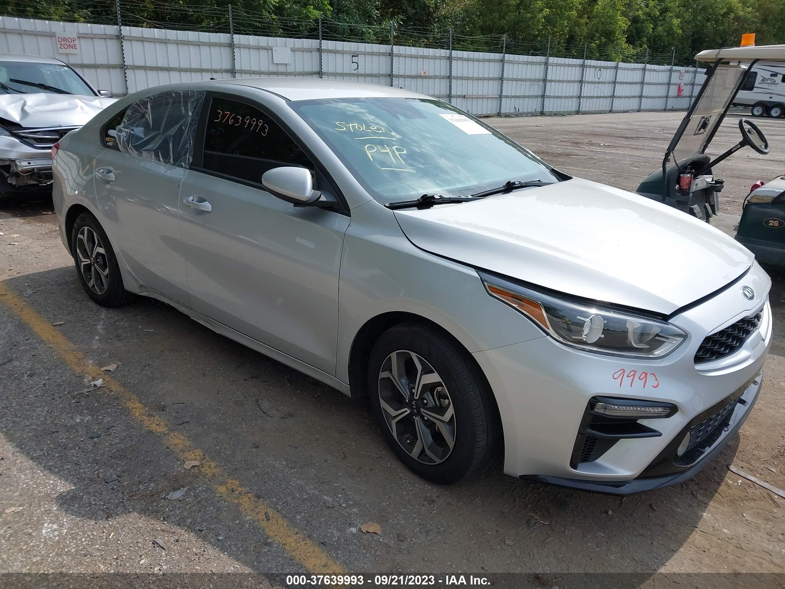 KIA FORTE 2021 3kpf24ad5me350279