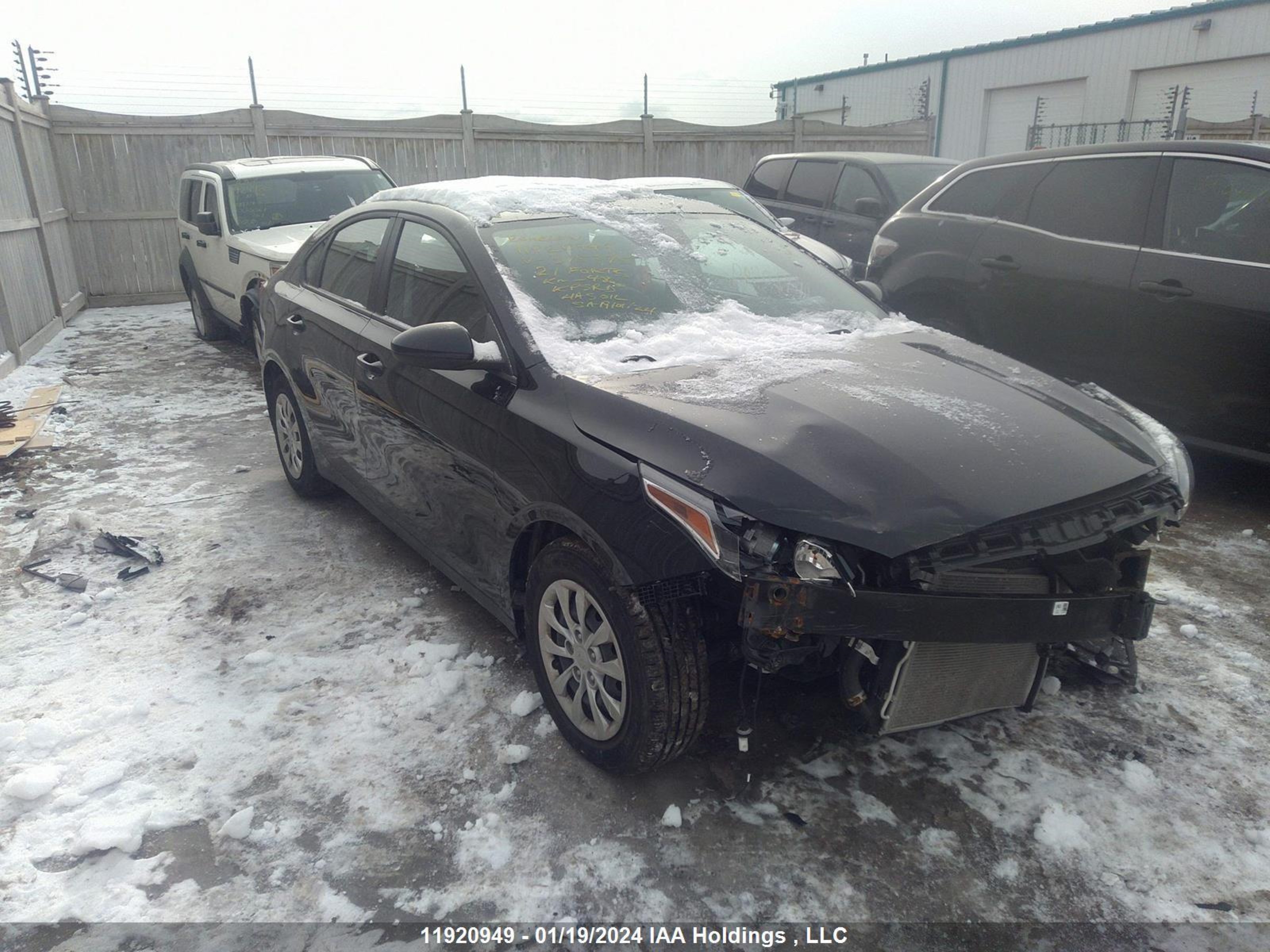 KIA FORTE 2021 3kpf24ad5me375375