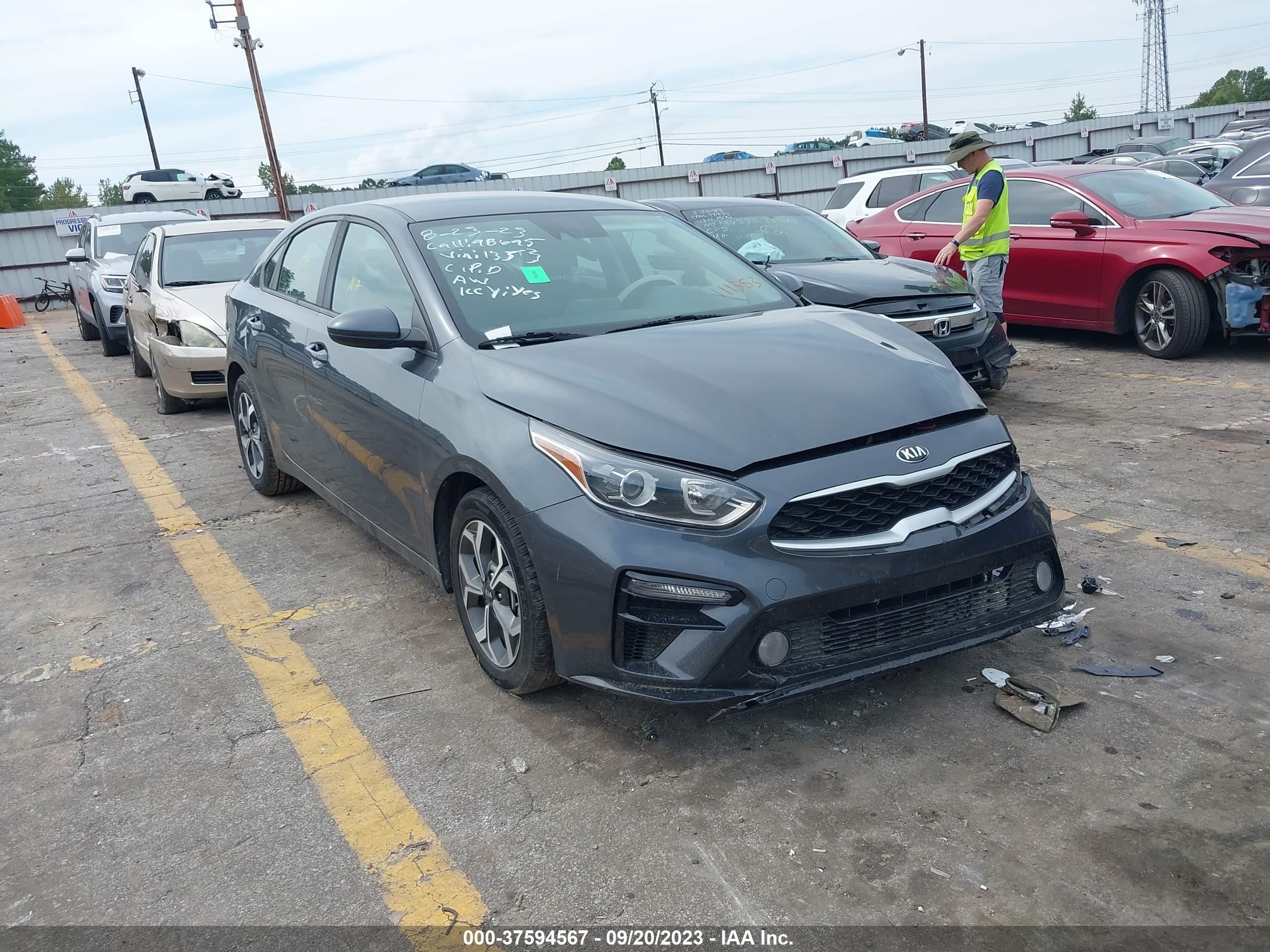 KIA FORTE 2019 3kpf24ad6ke111353