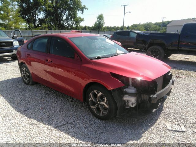 KIA FORTE 2020 3kpf24ad6le191920