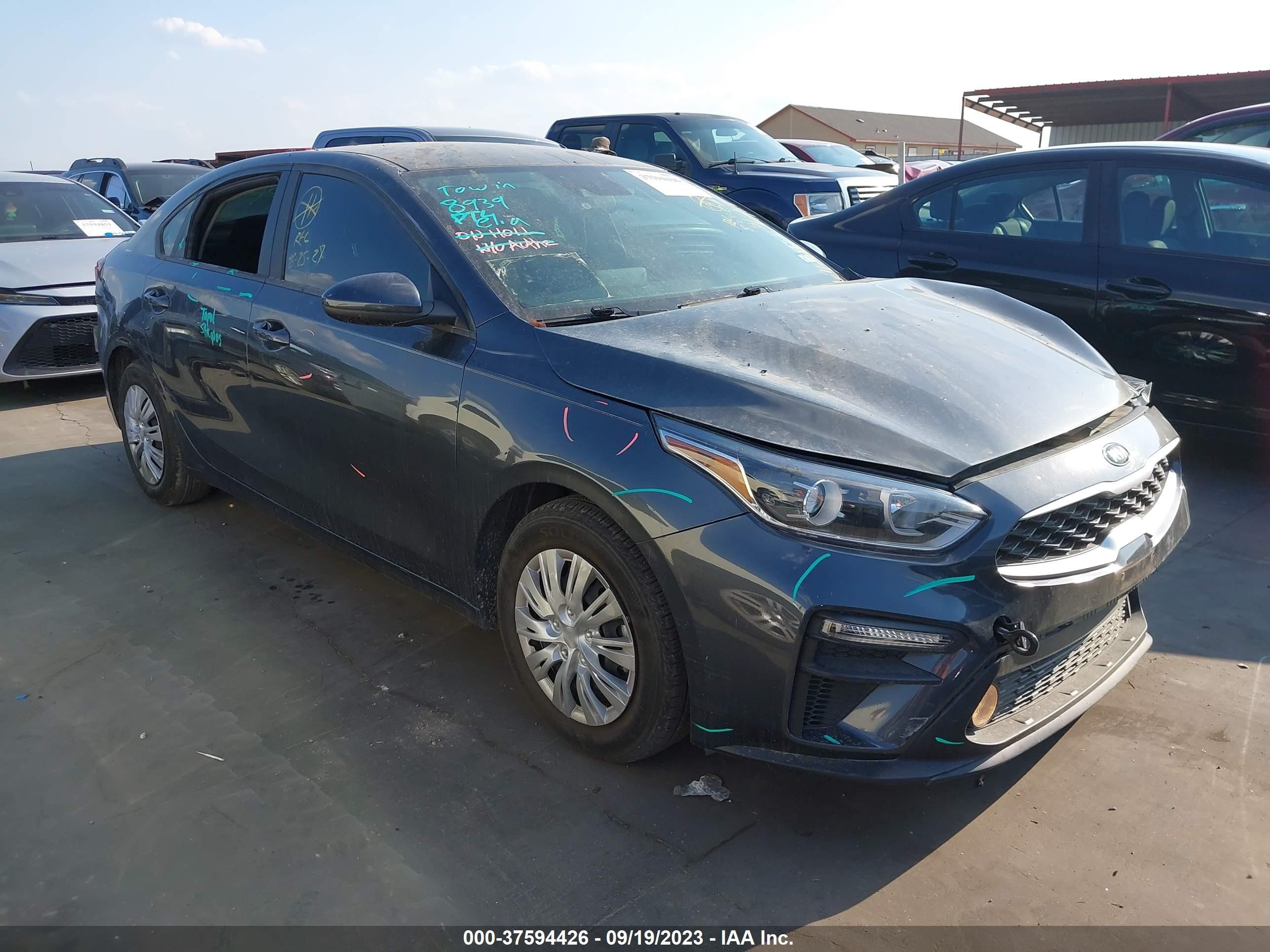 KIA FORTE 2021 3kpf24ad6me320143