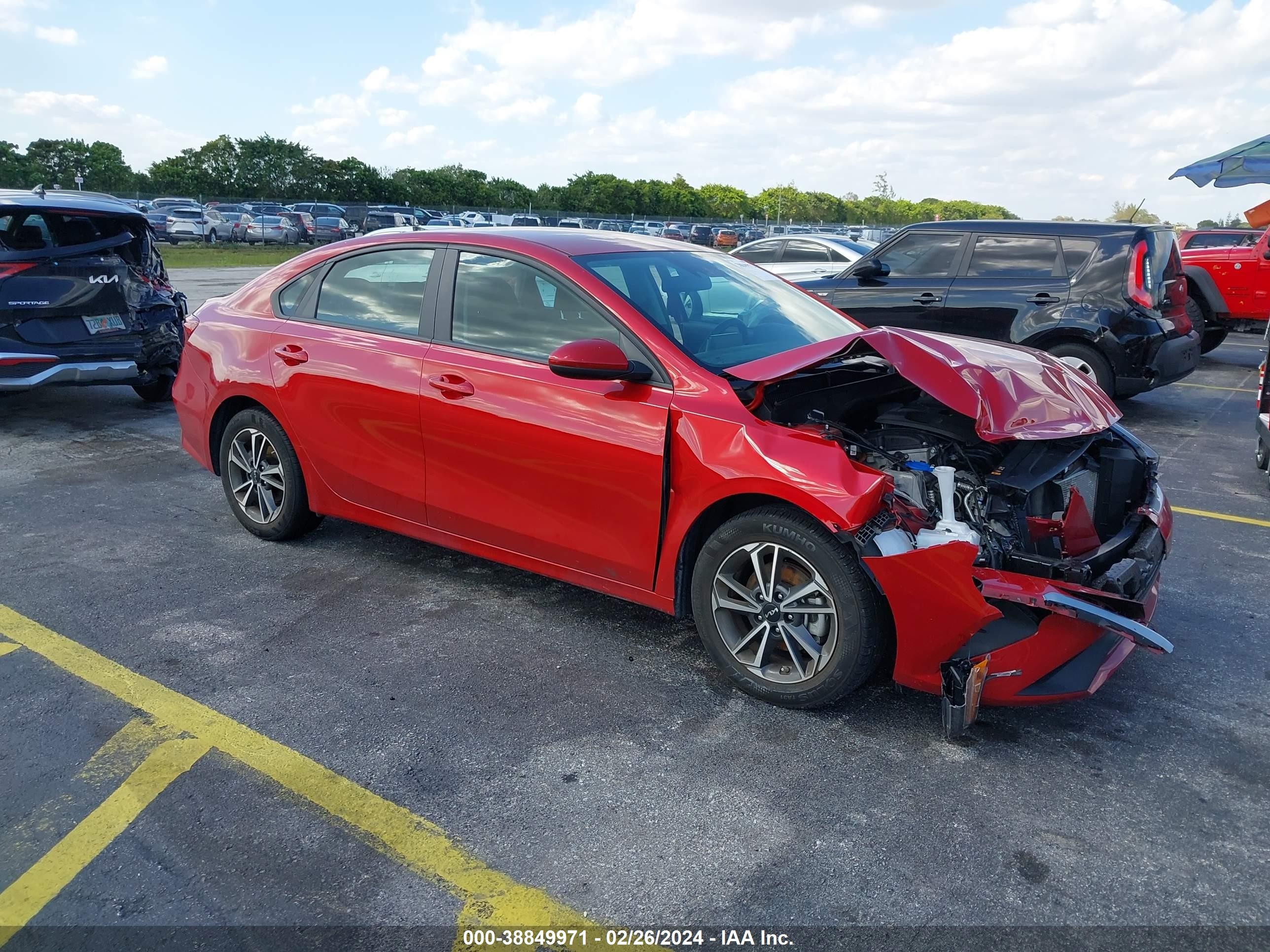 KIA FORTE 2022 3kpf24ad6ne464938