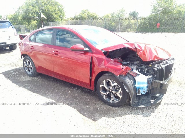 KIA FORTE 2020 3kpf24ad7le147666