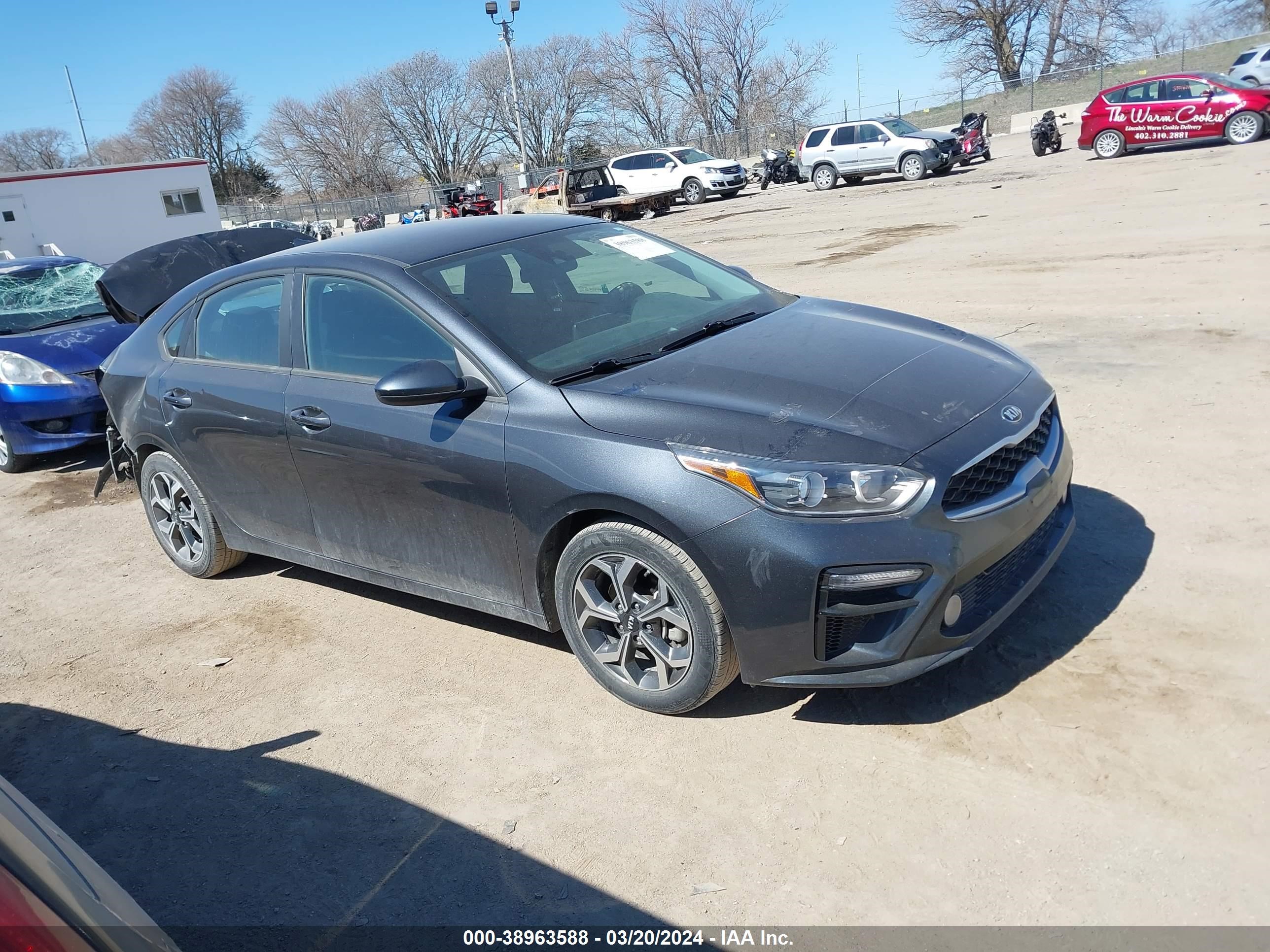 KIA FORTE 2020 3kpf24ad7le247802