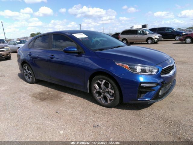 KIA FORTE 2020 3kpf24ad8le230006