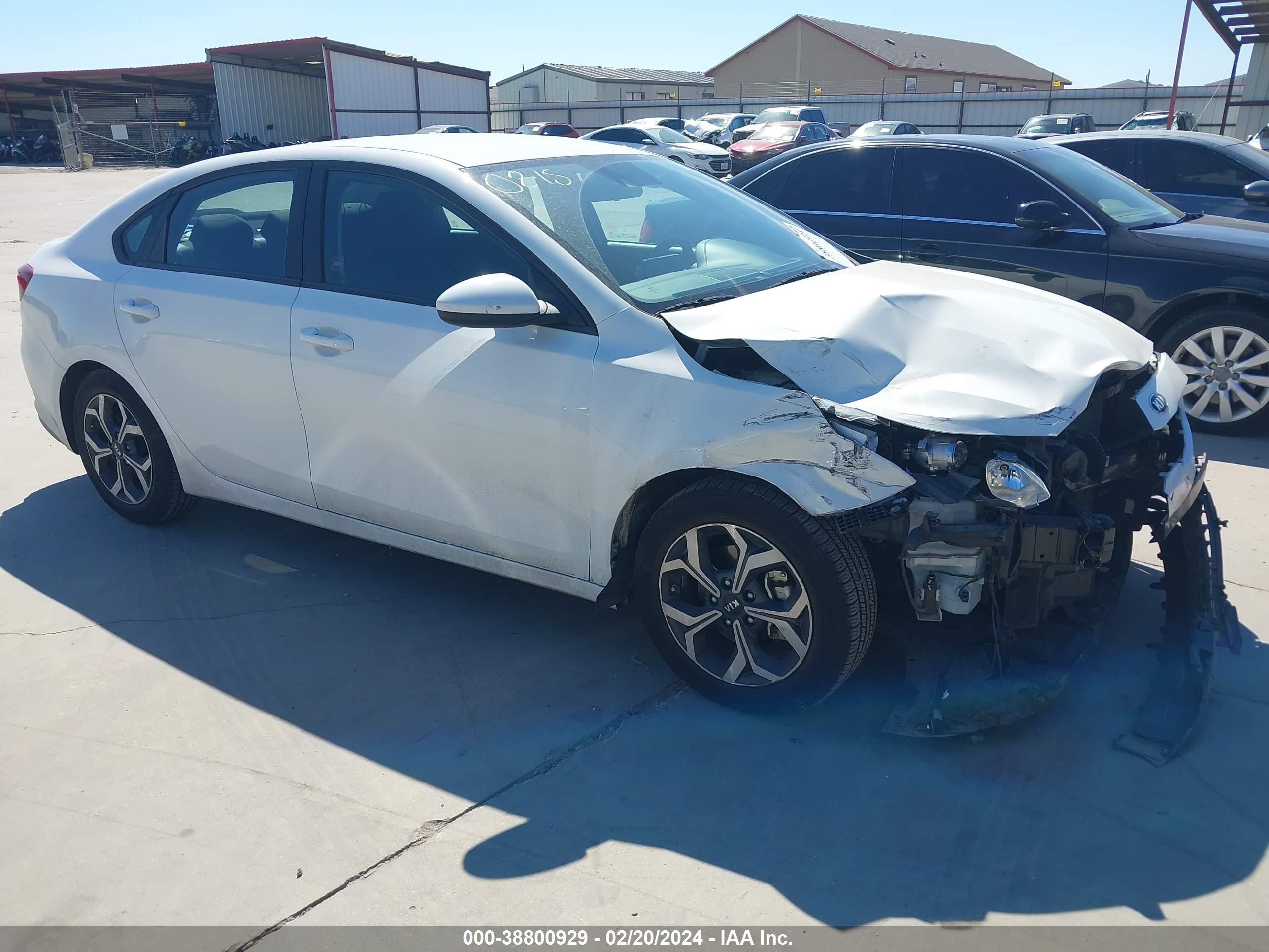 KIA FORTE 2021 3kpf24ad8me262911