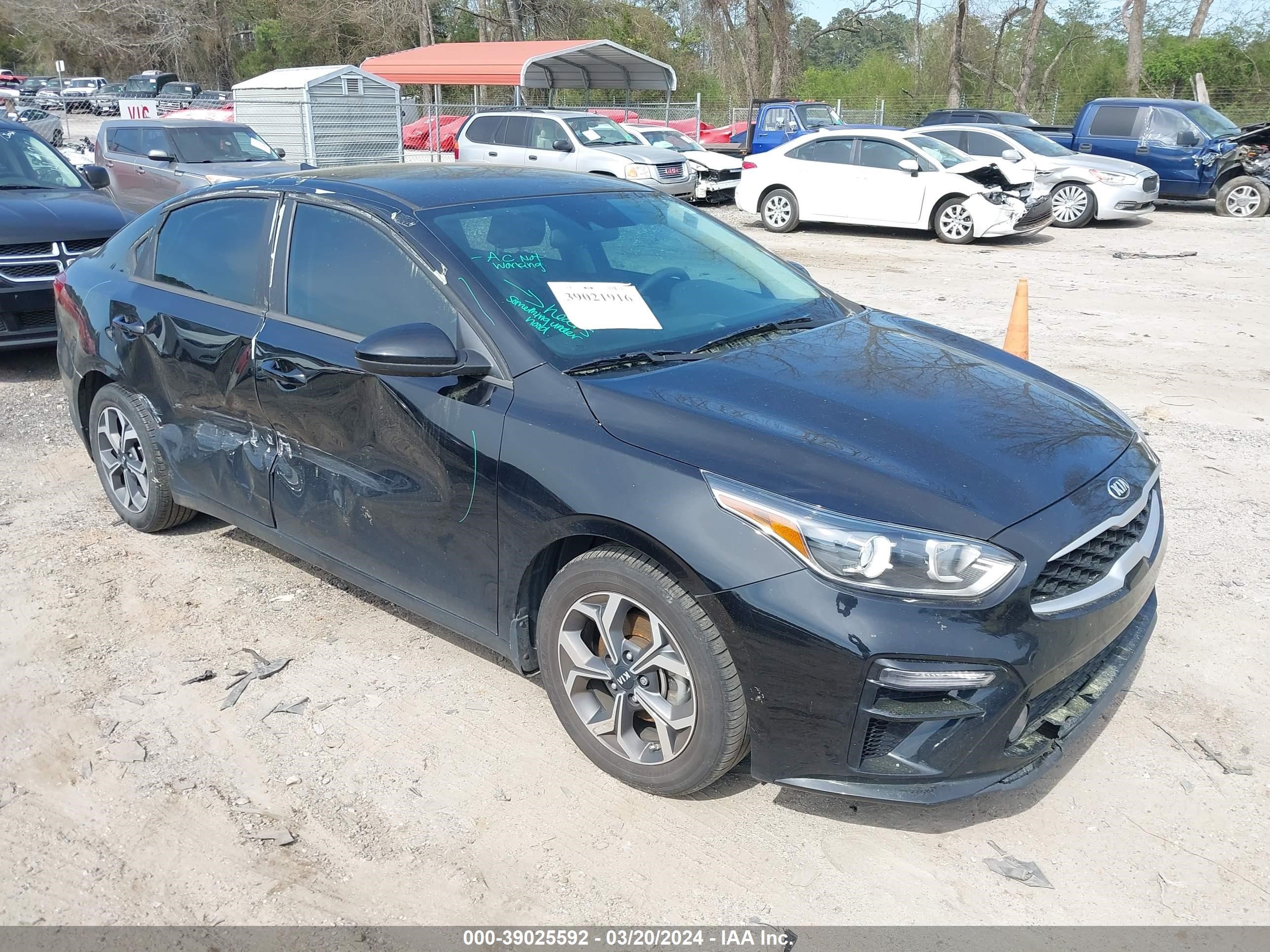 KIA FORTE 2021 3kpf24ad8me370459