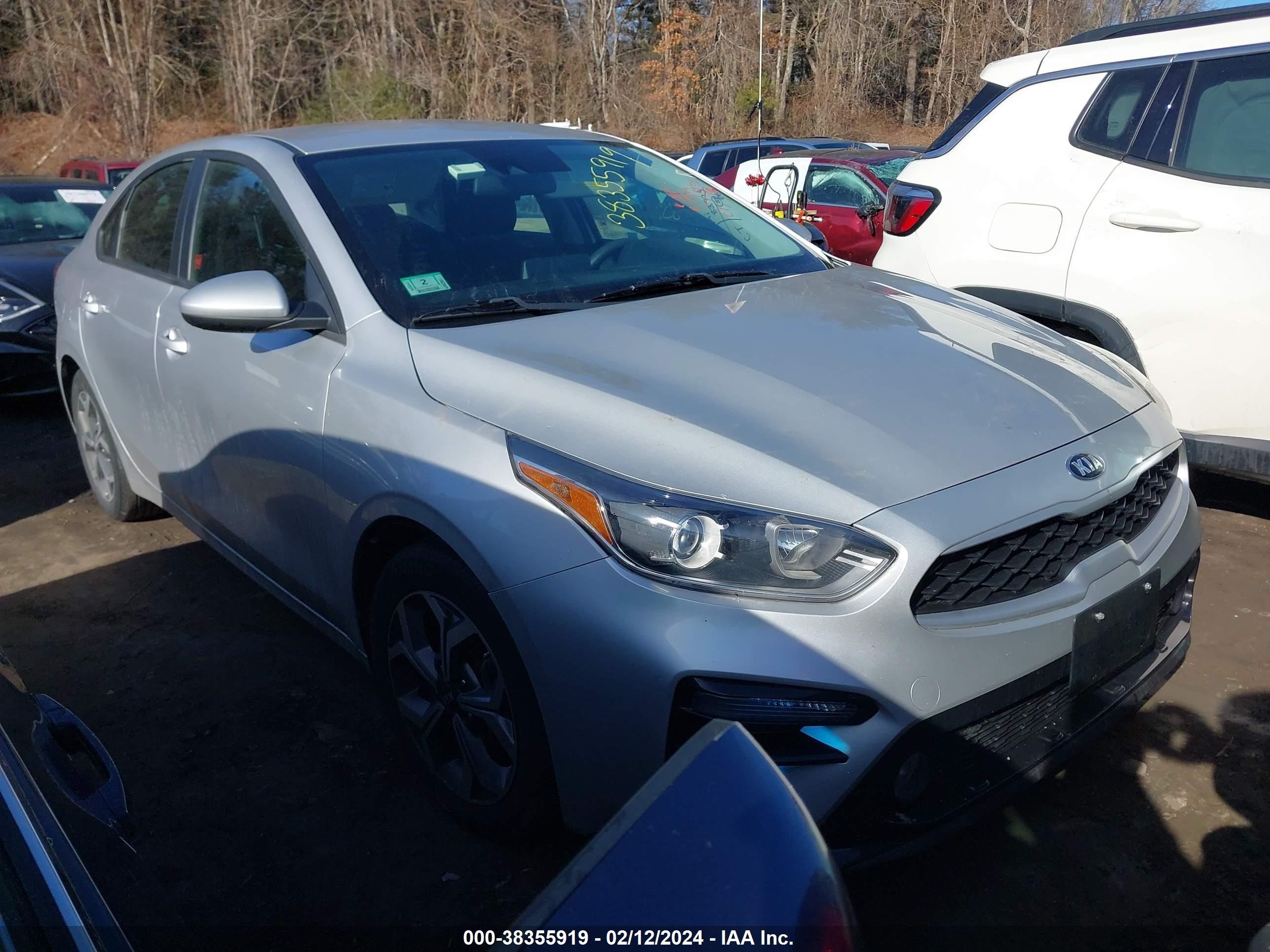 KIA FORTE 2019 3kpf24ad9ke125280