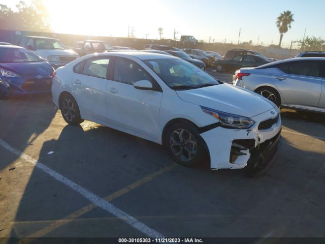 KIA FORTE 2020 3kpf24ad9le230192