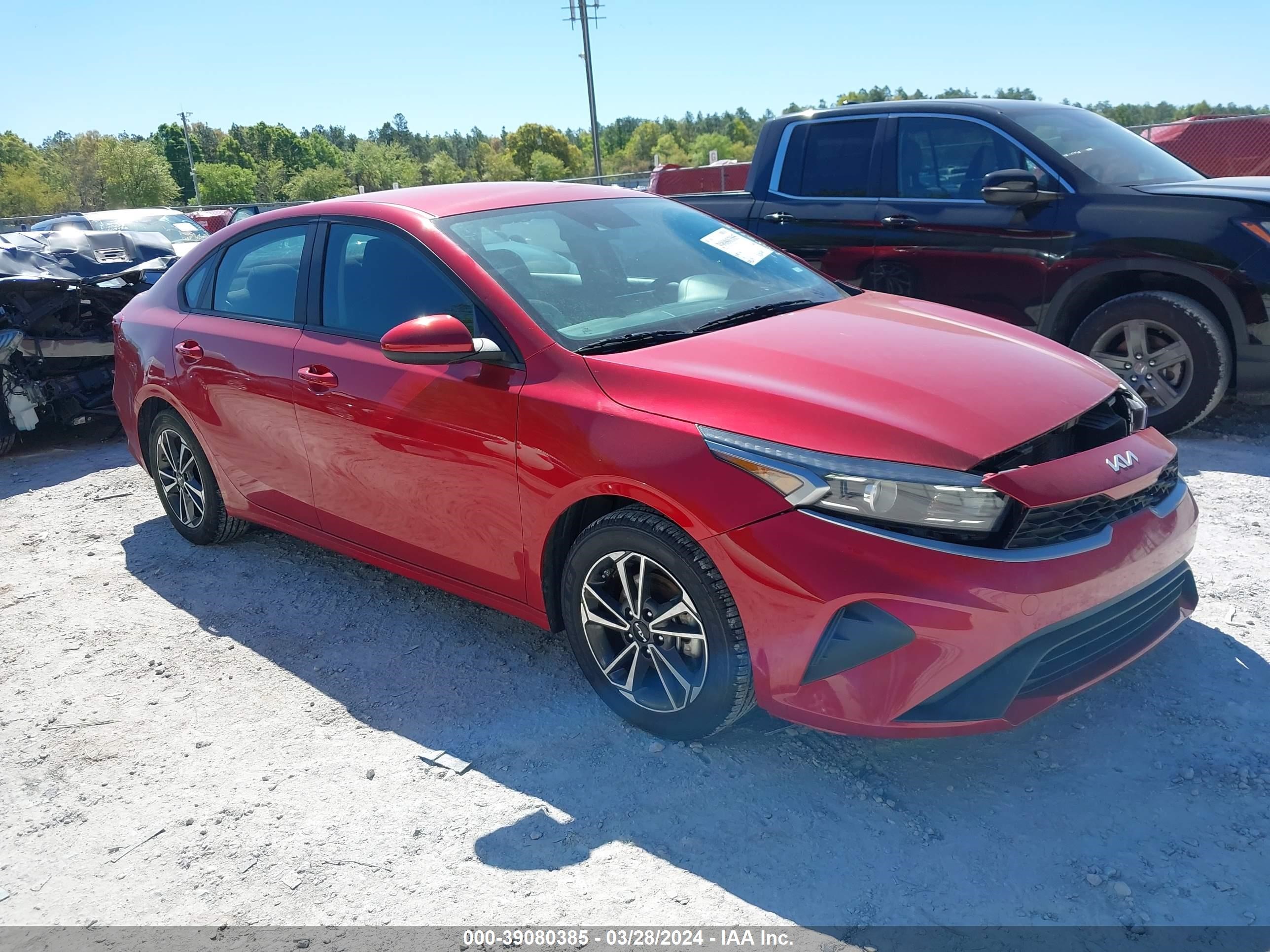 KIA FORTE 2022 3kpf24ad9ne417757