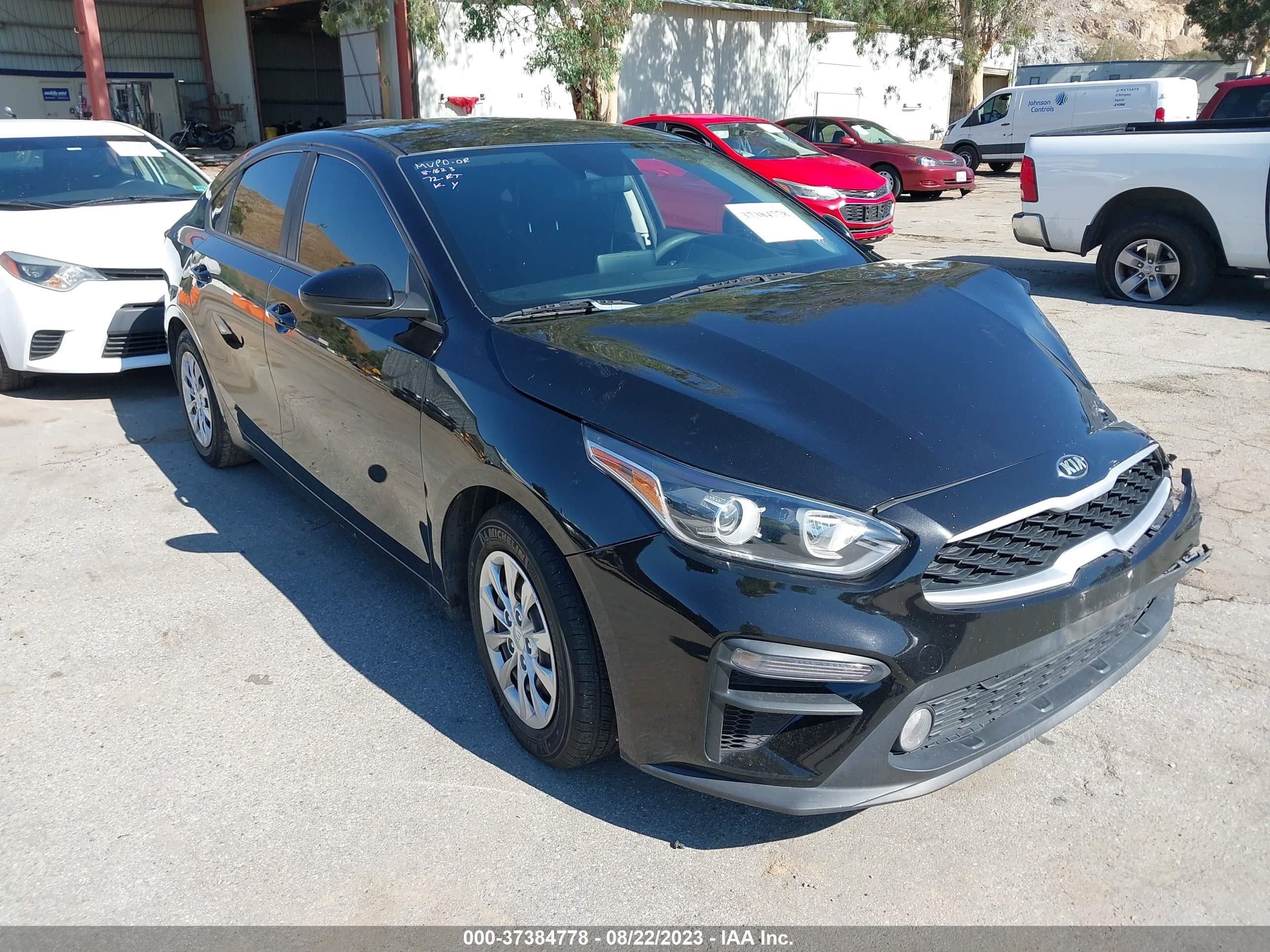 KIA FORTE 2019 3kpf24adxke097568