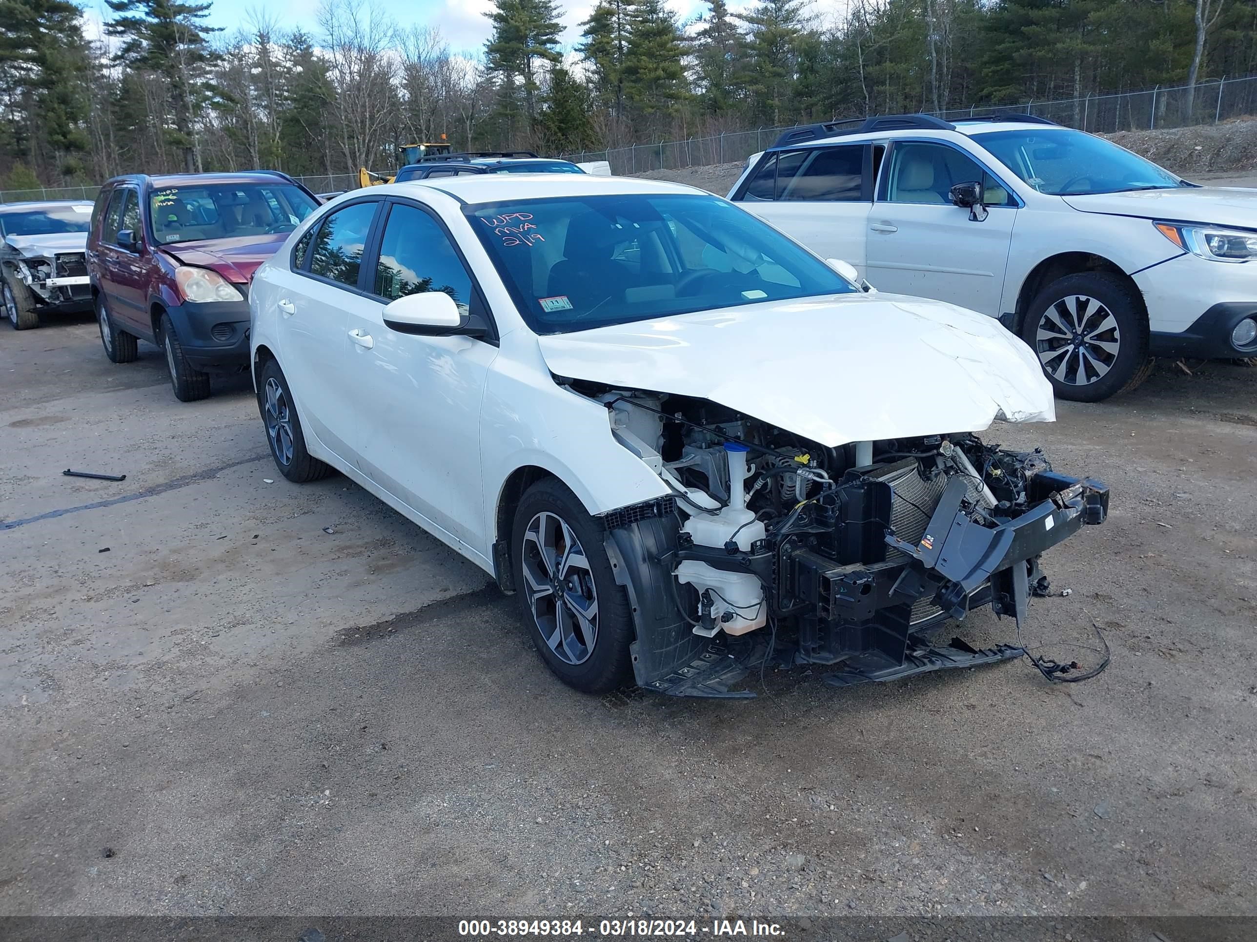 KIA FORTE 2019 3kpf24adxke131847