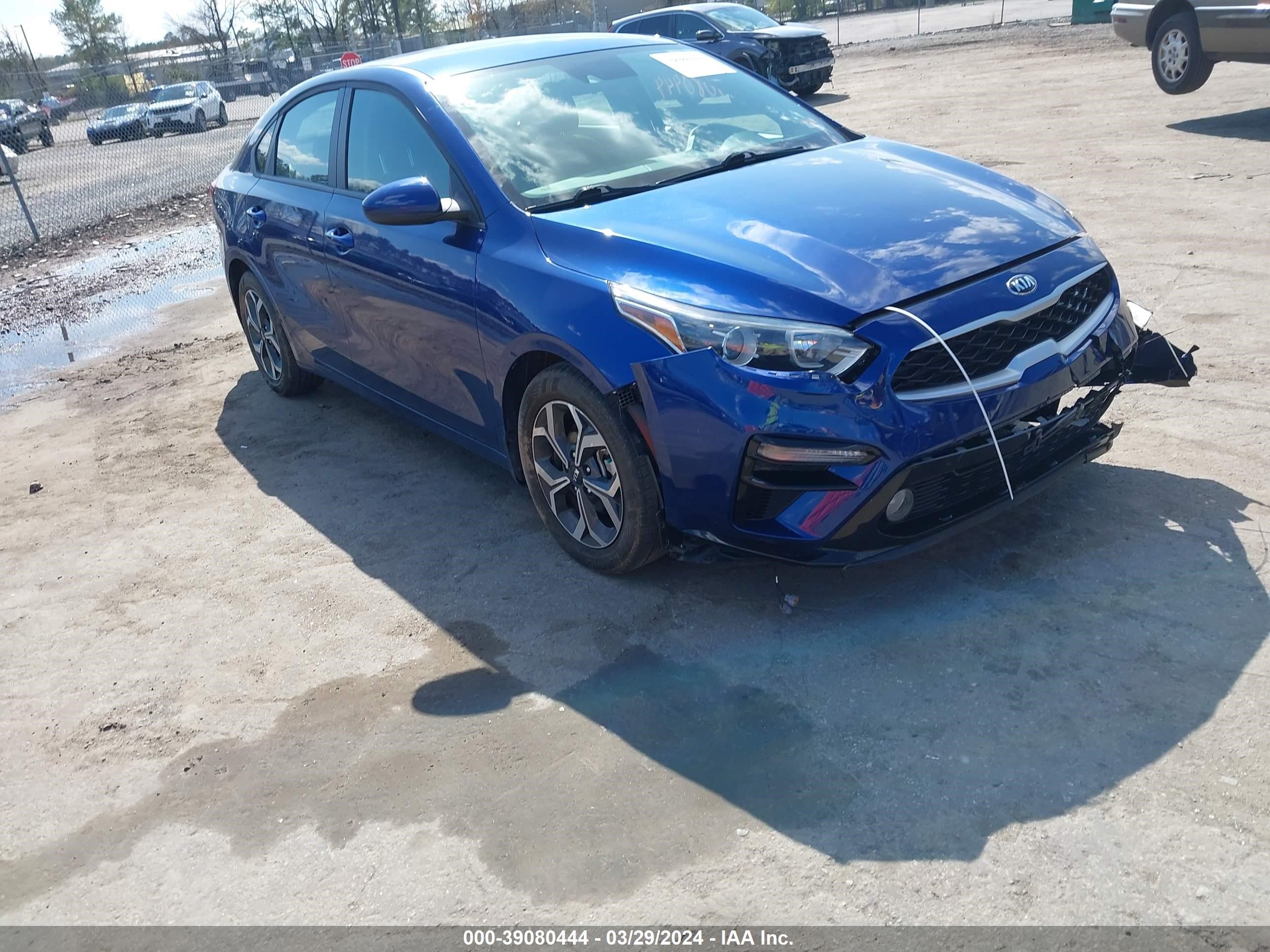 KIA FORTE 2020 3kpf24adxle186378