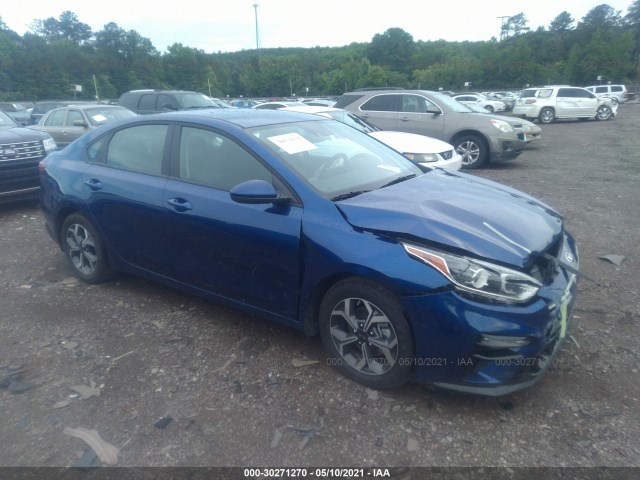 KIA FORTE 2020 3kpf24adxle227138