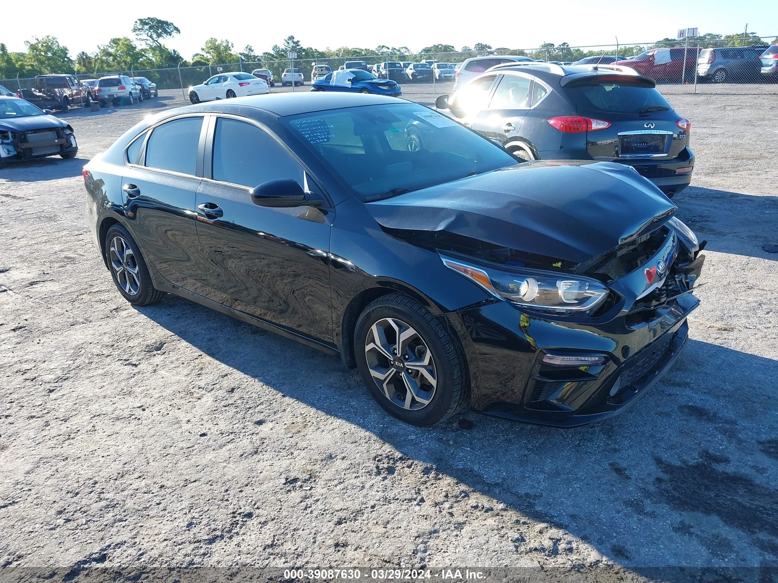 KIA FORTE 2020 3kpf24adxle232744