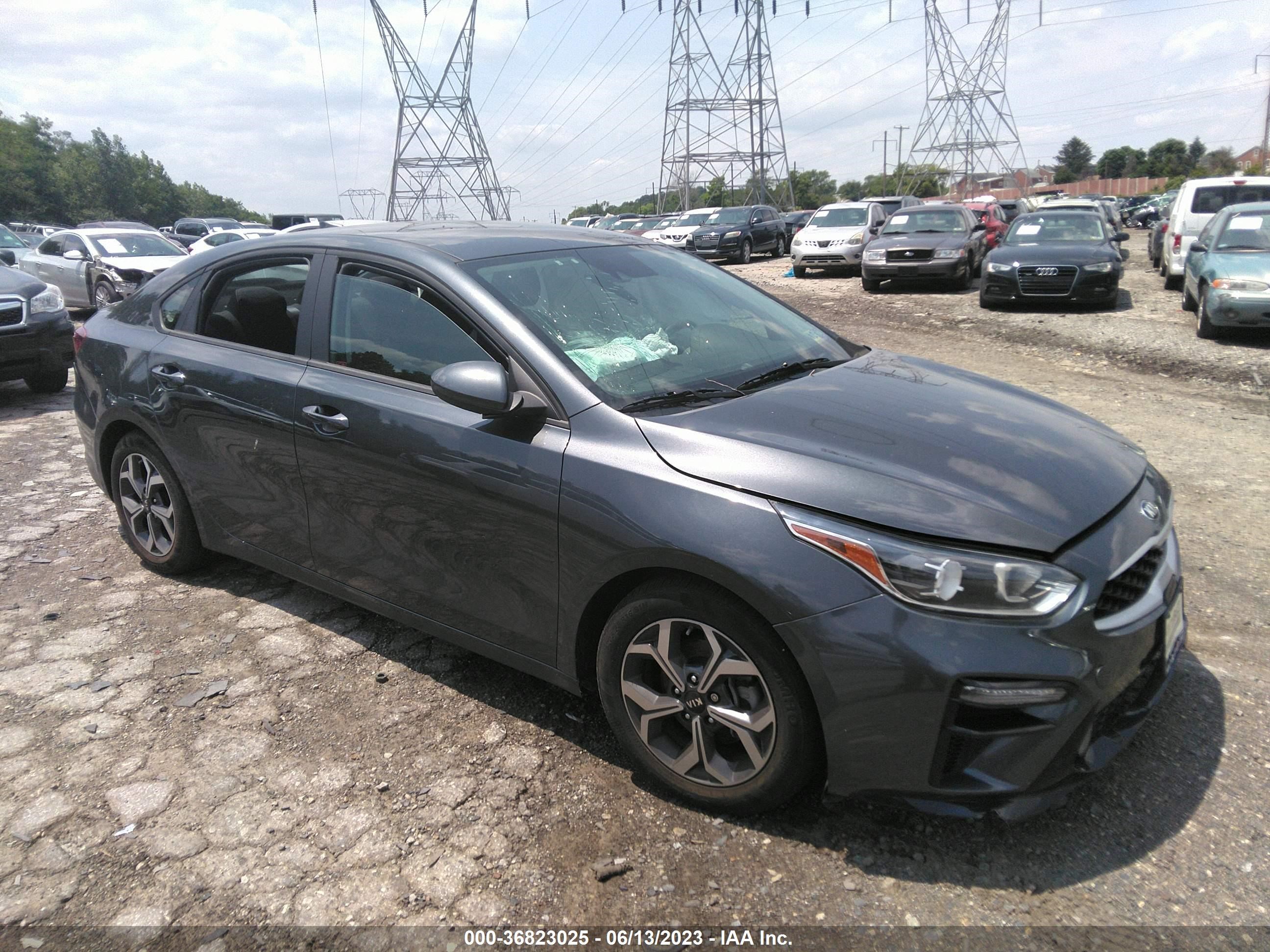 KIA FORTE 2020 3kpf24adxle242948