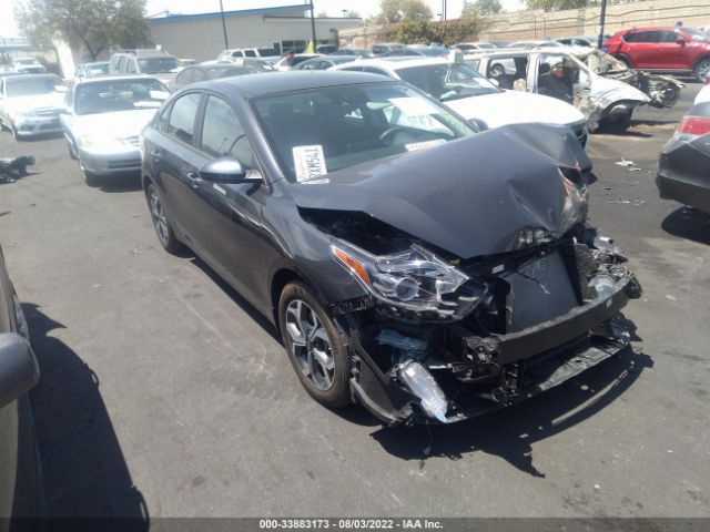 KIA FORTE 2020 3kpf24adxle252511