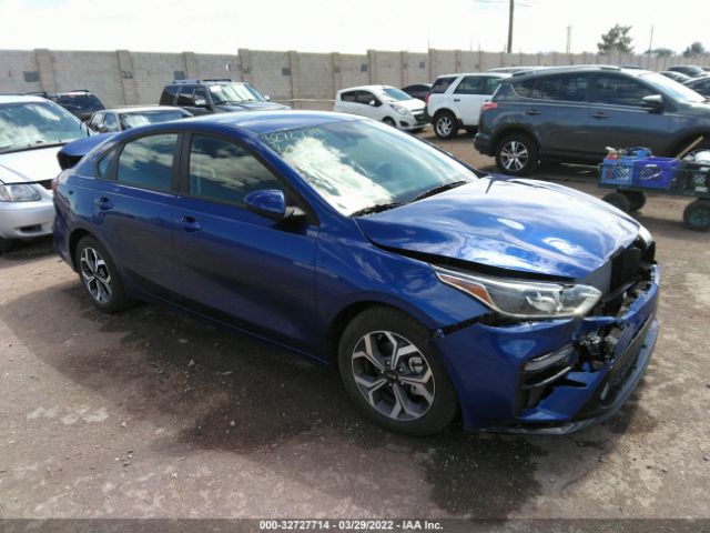 KIA FORTE 2021 3kpf24adxme385528