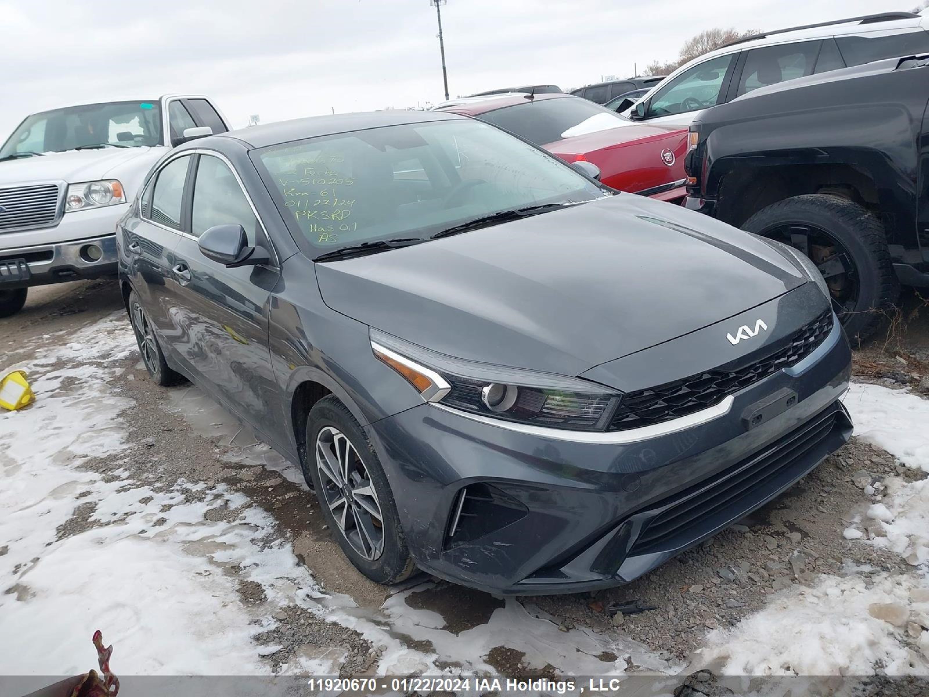 KIA FORTE 2022 3kpf34ad1ne510205