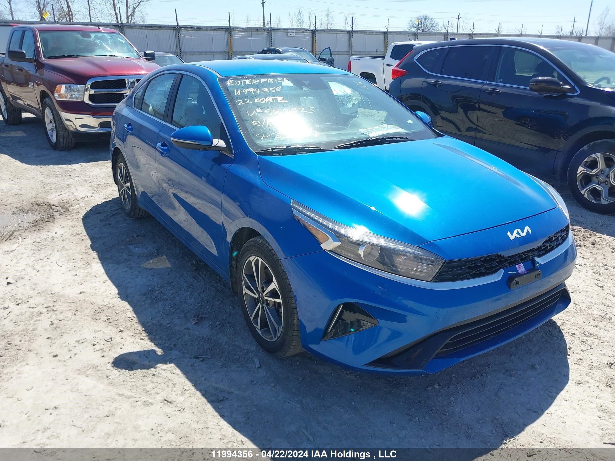 KIA FORTE 2022 3kpf34ad4ne522025