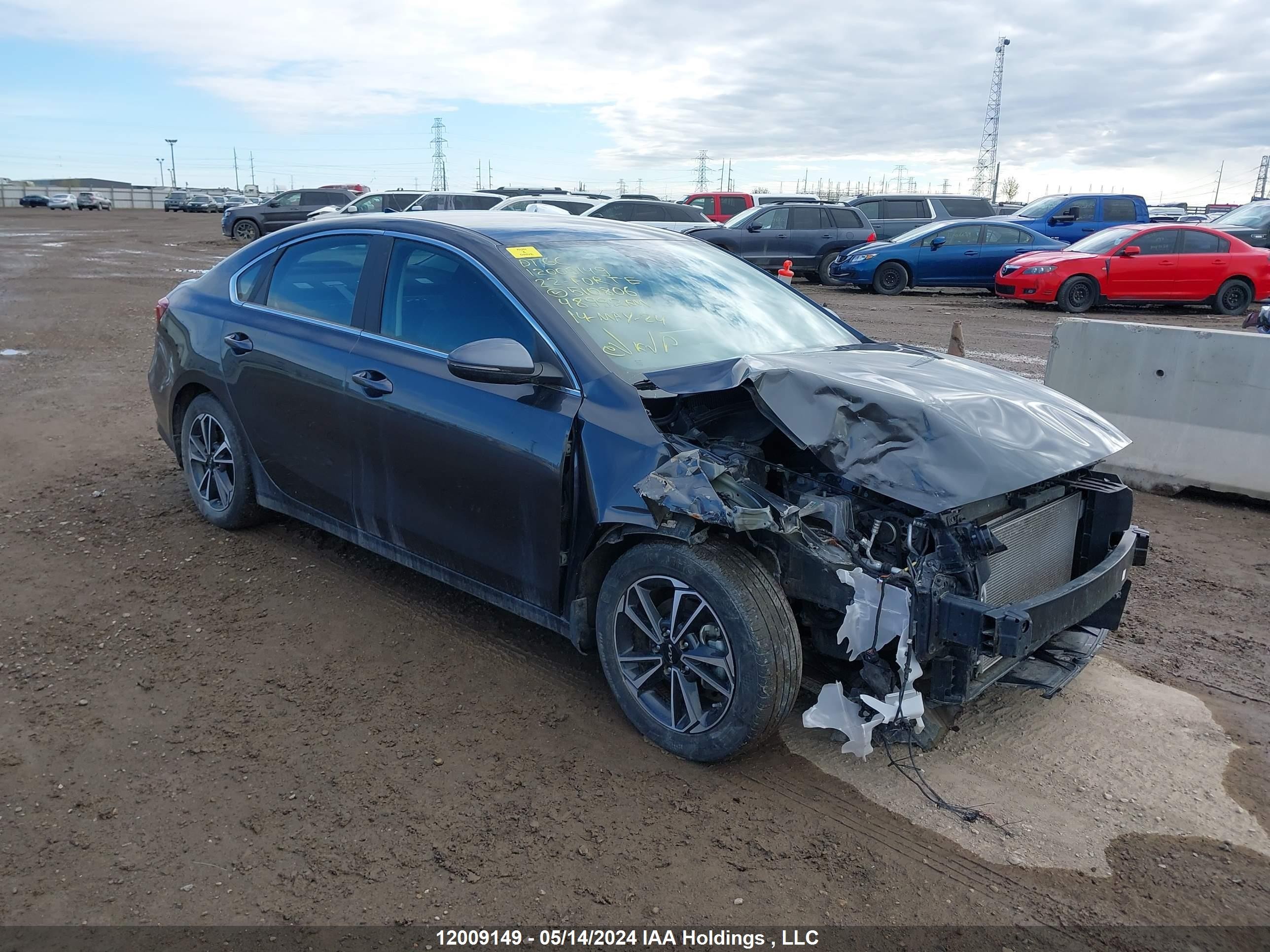 KIA FORTE 2022 3kpf34ad5ne510806