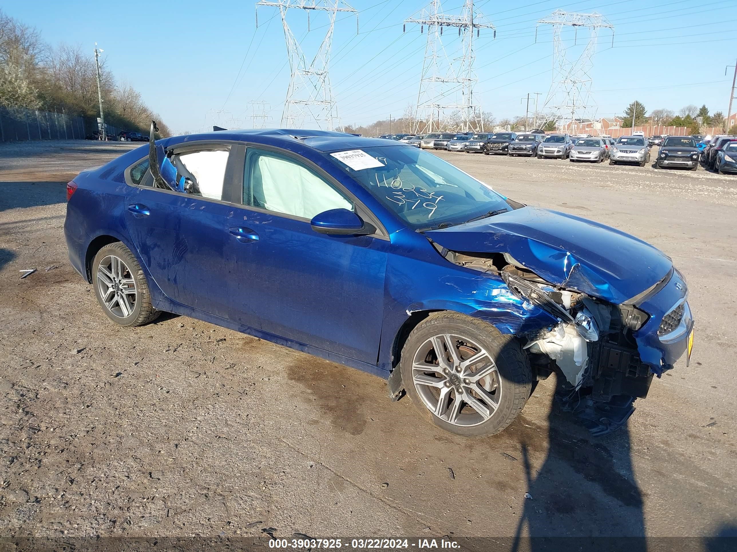 KIA FORTE 2019 3kpf34ad8ke110234