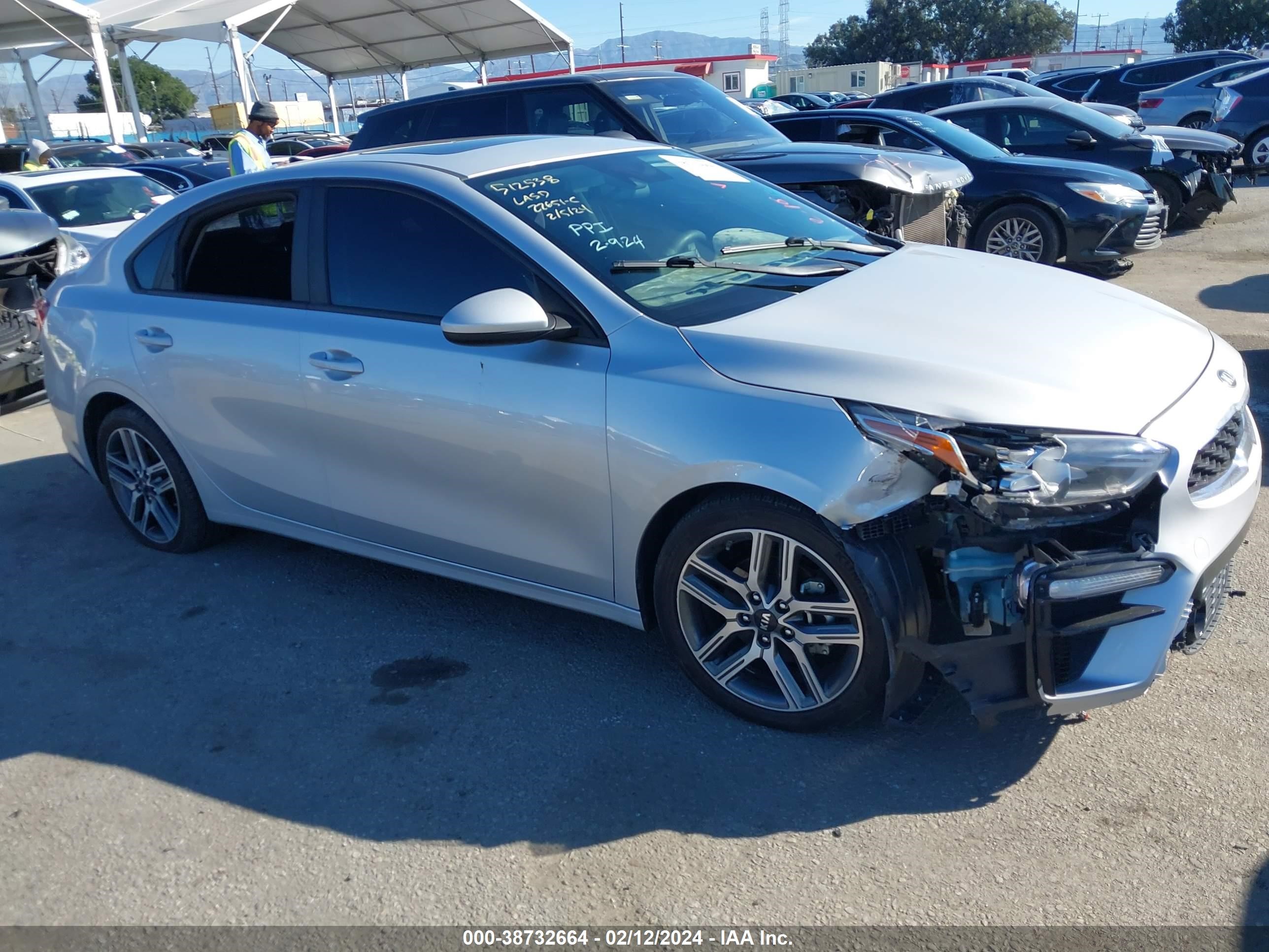 KIA FORTE 2019 3kpf34ad9ke094416