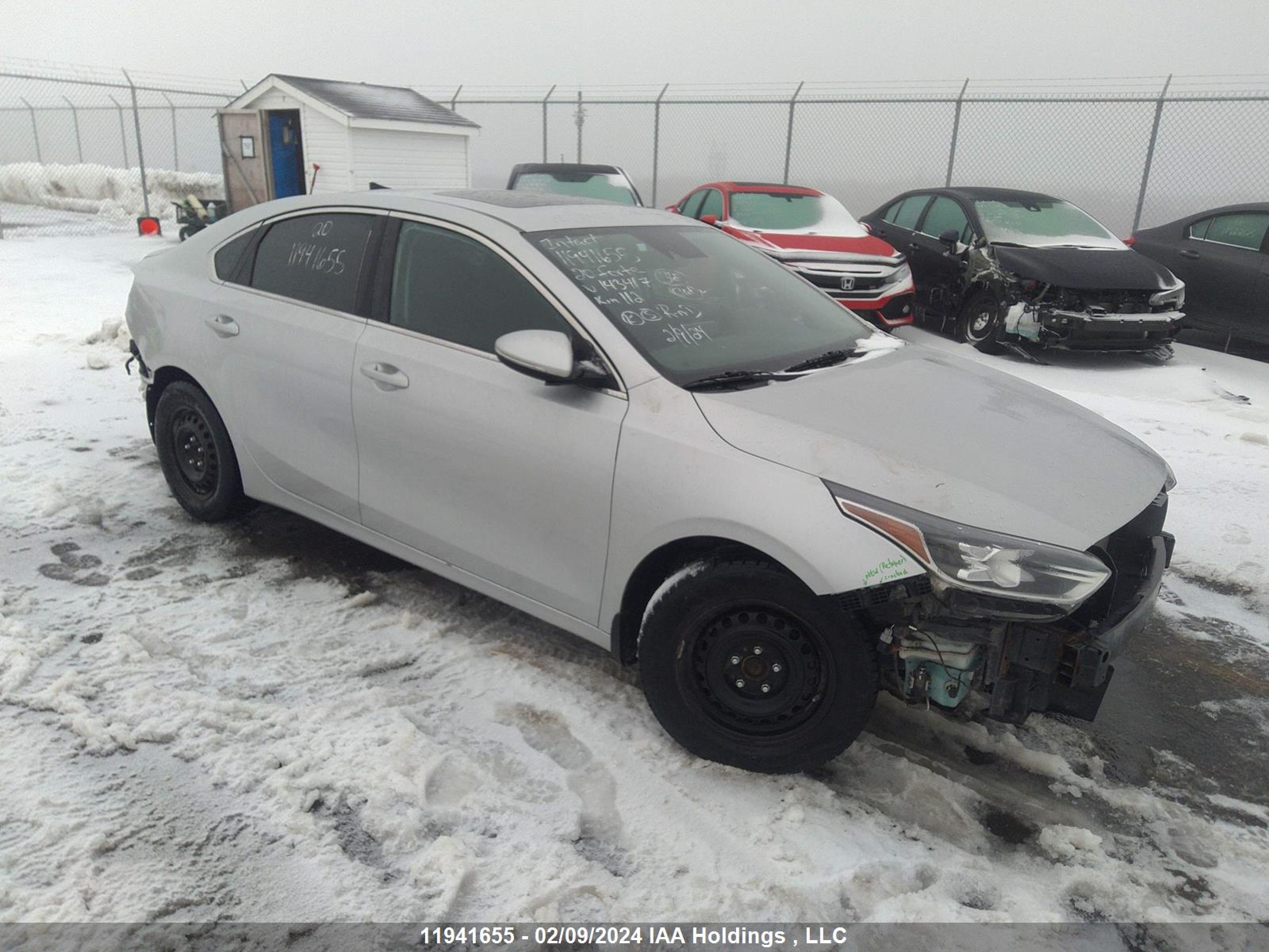 KIA FORTE 2020 3kpf54ad0le143417